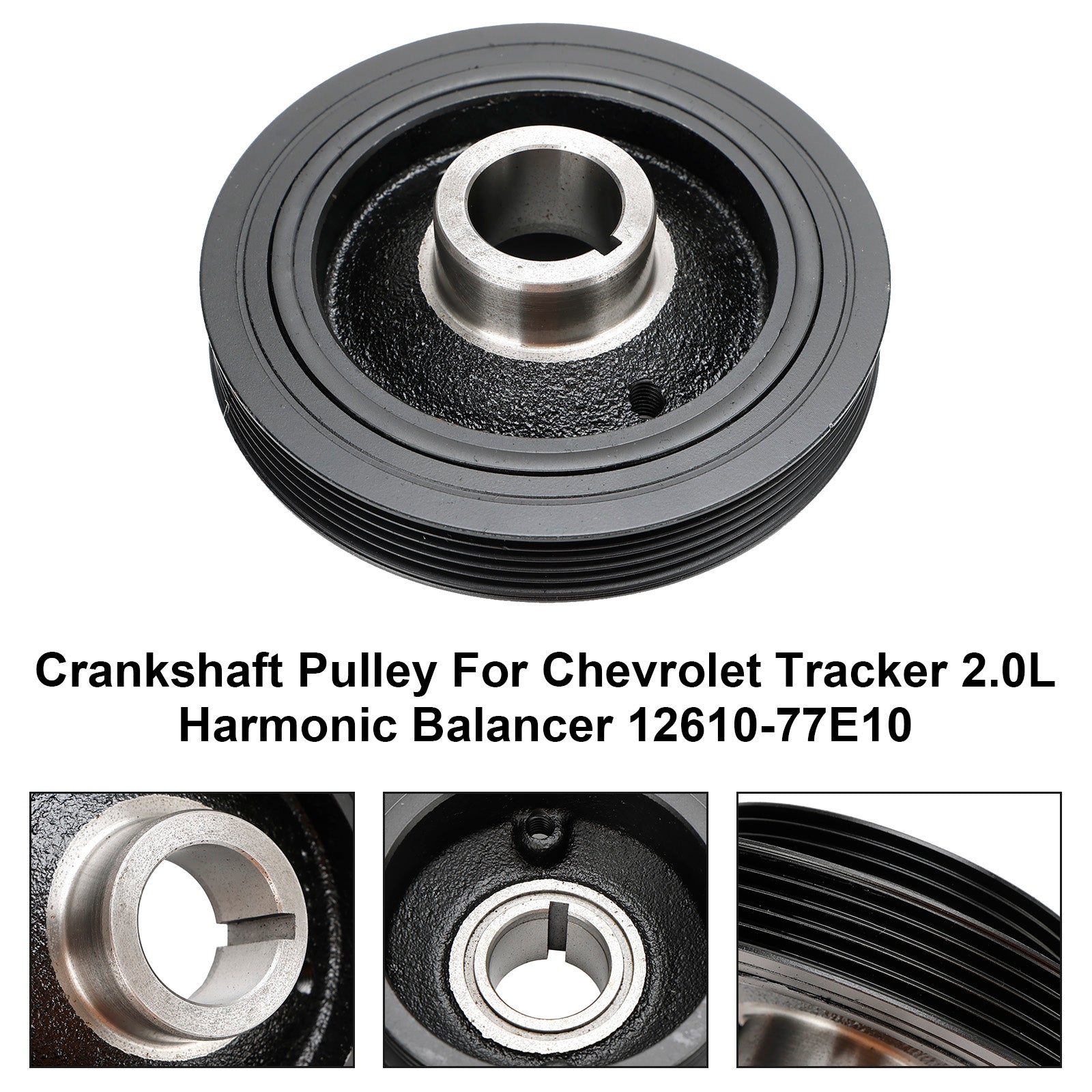 Crankshaft Pulley For Chevrolet Tracker 2.0L Harmonic Balancer 12610-77E10 Fedex Express