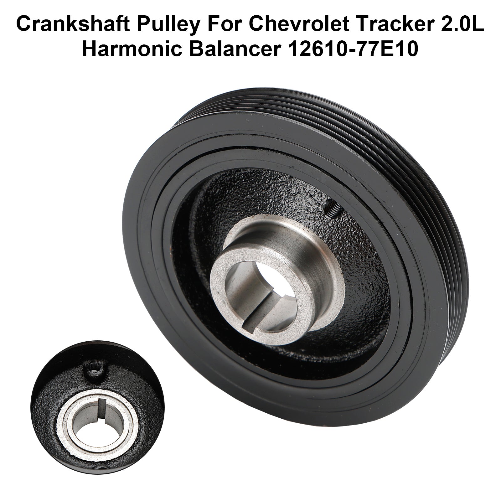 Crankshaft Pulley For Chevrolet Tracker 2.0L Harmonic Balancer 12610-77E10 Fedex Express