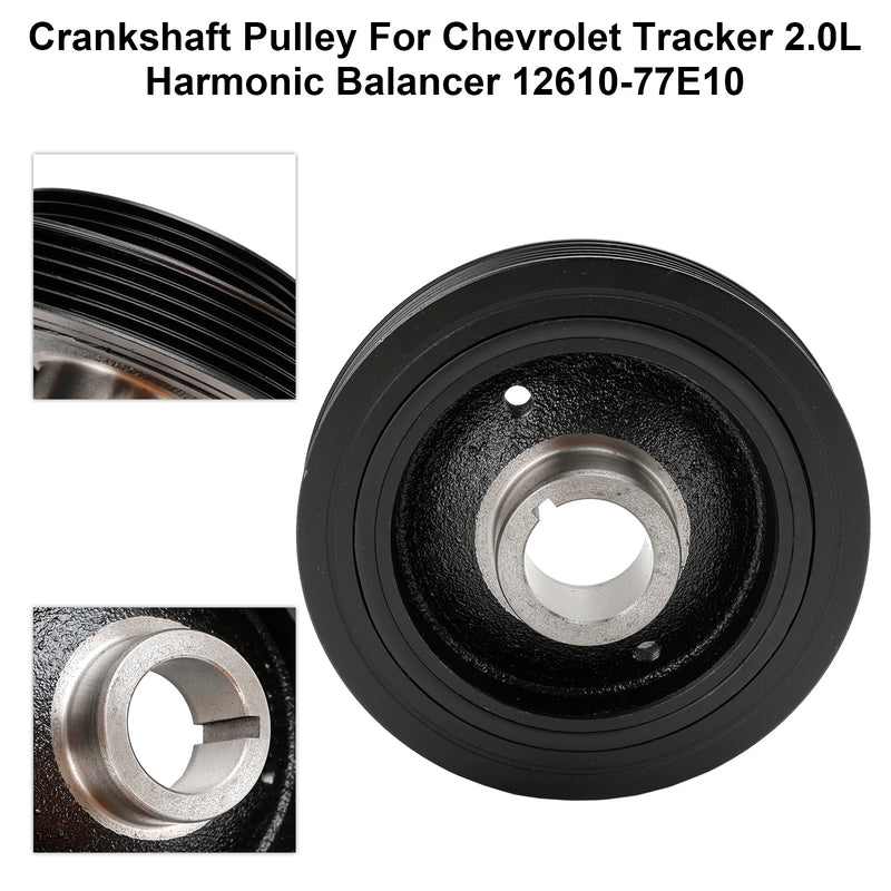 Crankshaft Pulley For Chevrolet Tracker 2.0L Harmonic Balancer 12610-77E10 Fedex Express