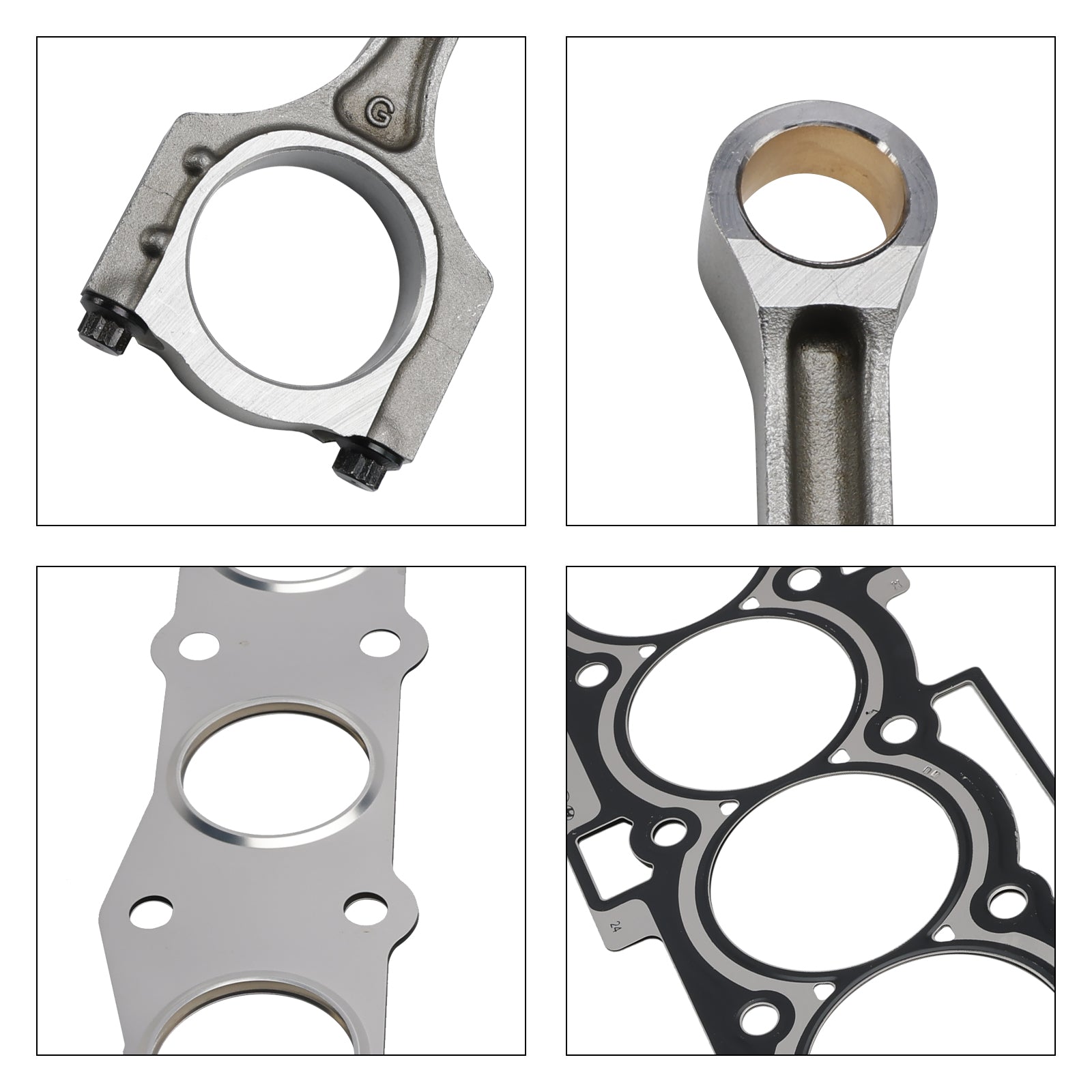 G4KJ Engine Overhaul Rebuild Kit w/Crankshaft & Rods & Timing Kit For Kia 2.4L