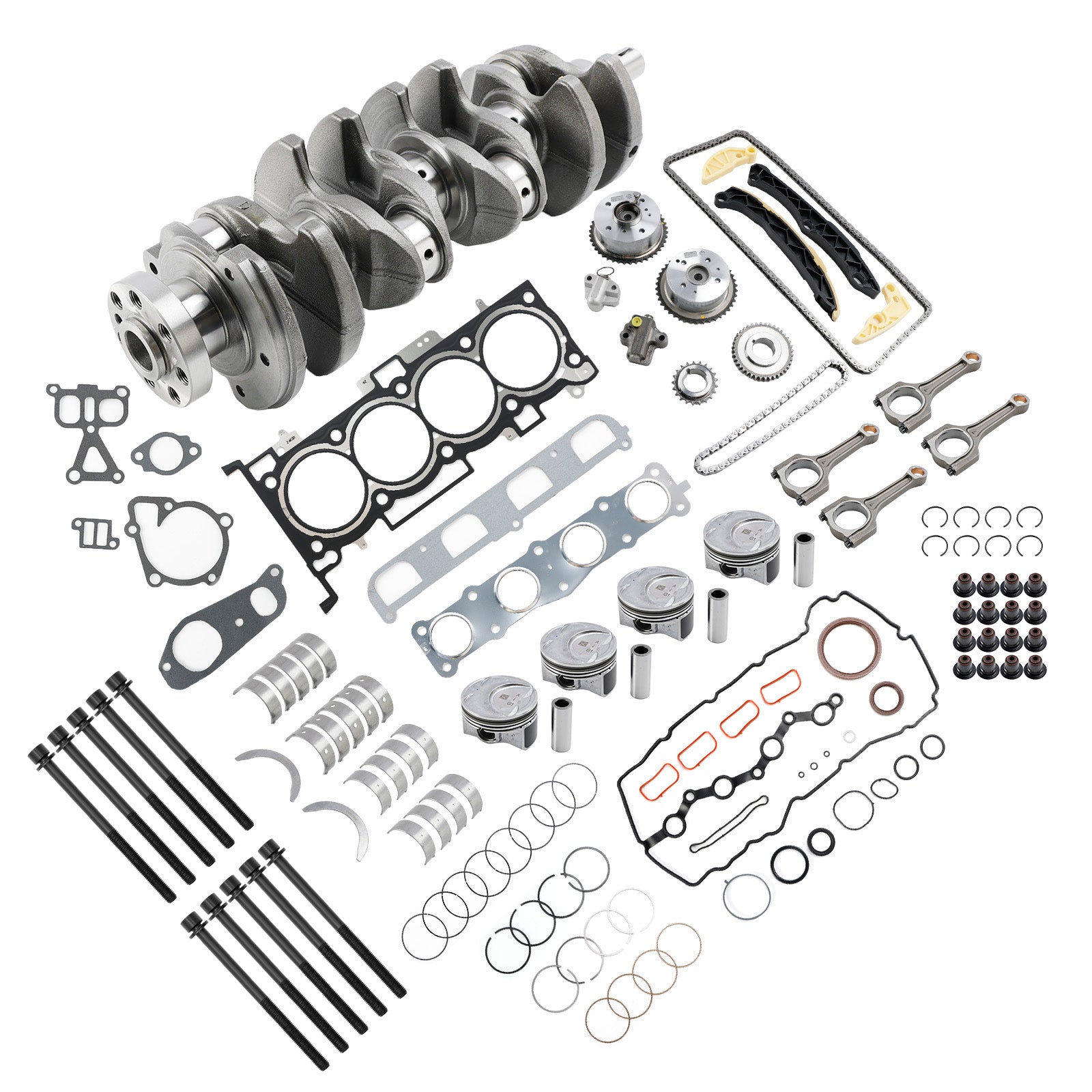 2011-2019 Hyundai i40 G4KH 2.0T Engine Rebuild Kit w/ Crankshaft Con Rods Timing Kit For Hyundai KIA