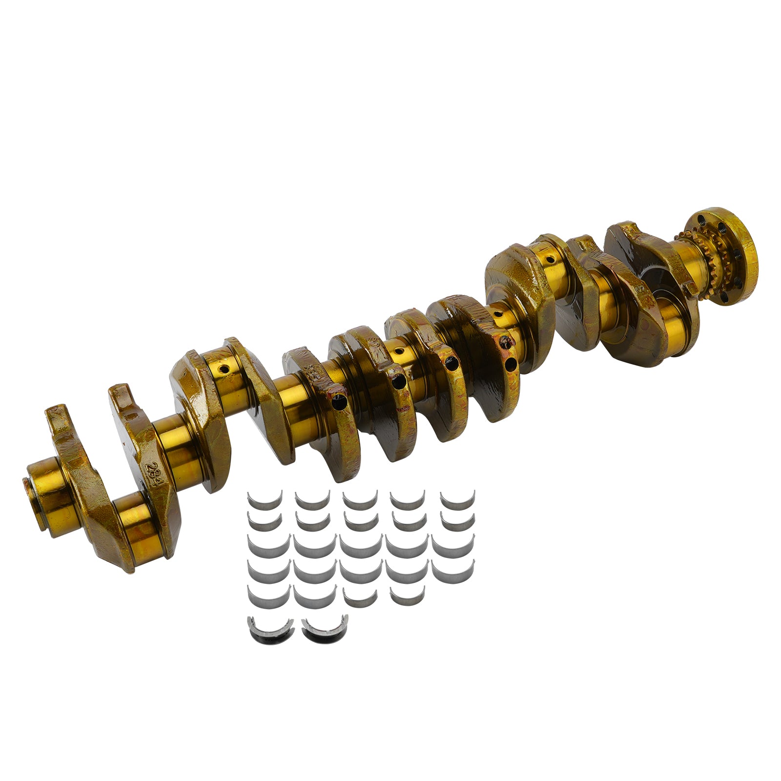 Crankshaft with Main & Conrod Bearings STD for BMW Series 3 4 5 X3 X5 X6 N57D30