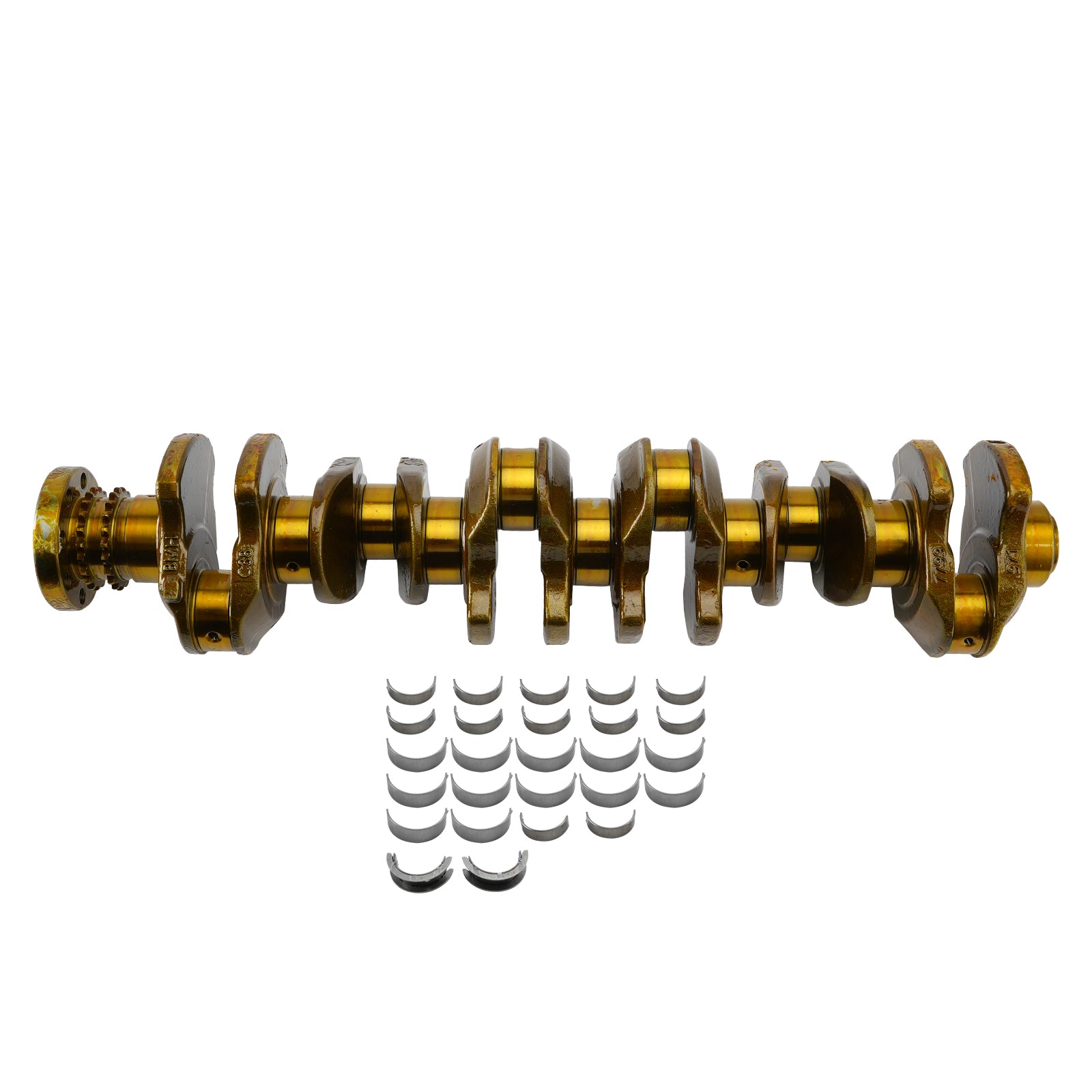 Crankshaft with Main & Conrod Bearings STD for BMW Series 3 4 5 X3 X5 X6 N57D30