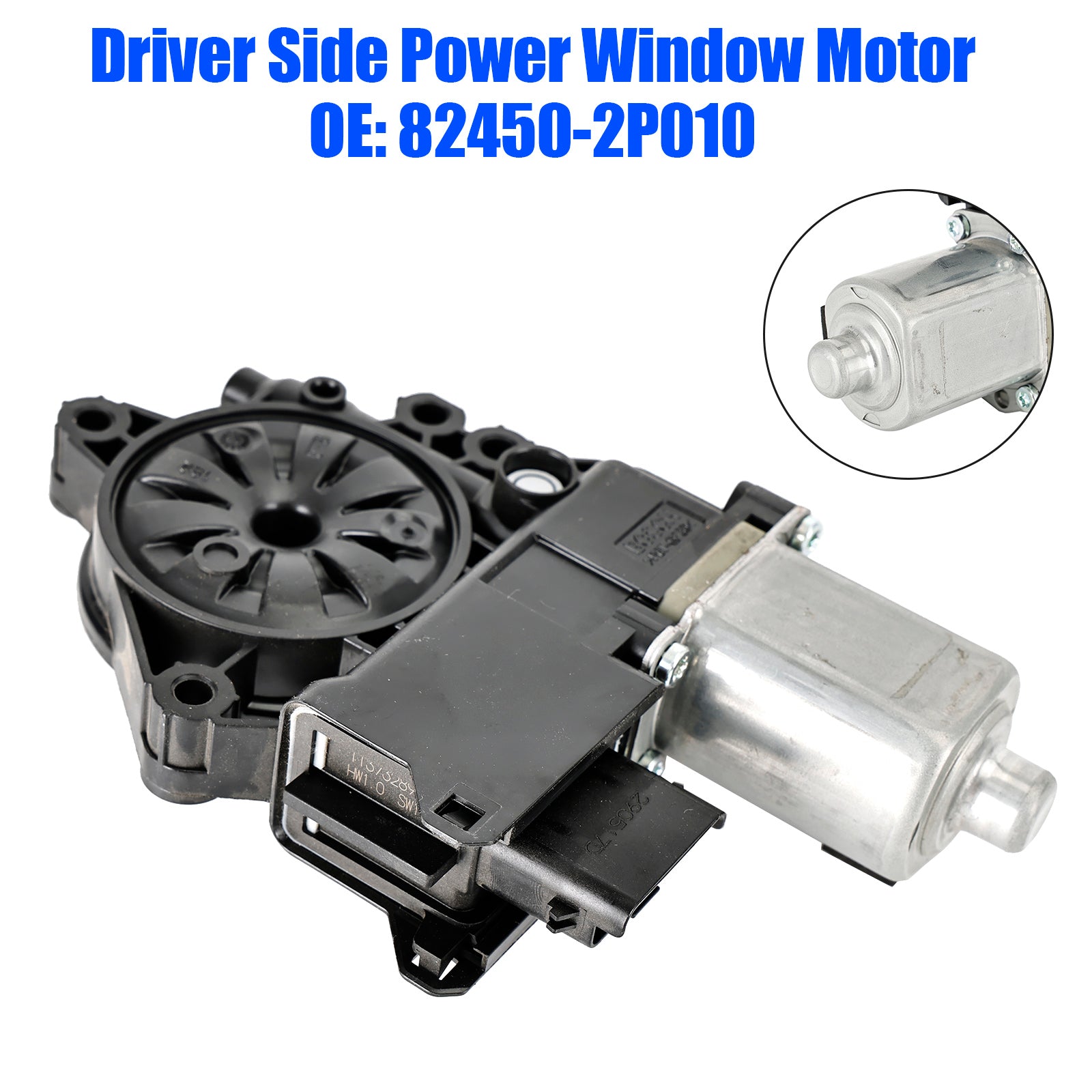 Kia Sorento 2011-2015 82450-2P010 Front Driver Side Power Window Motor