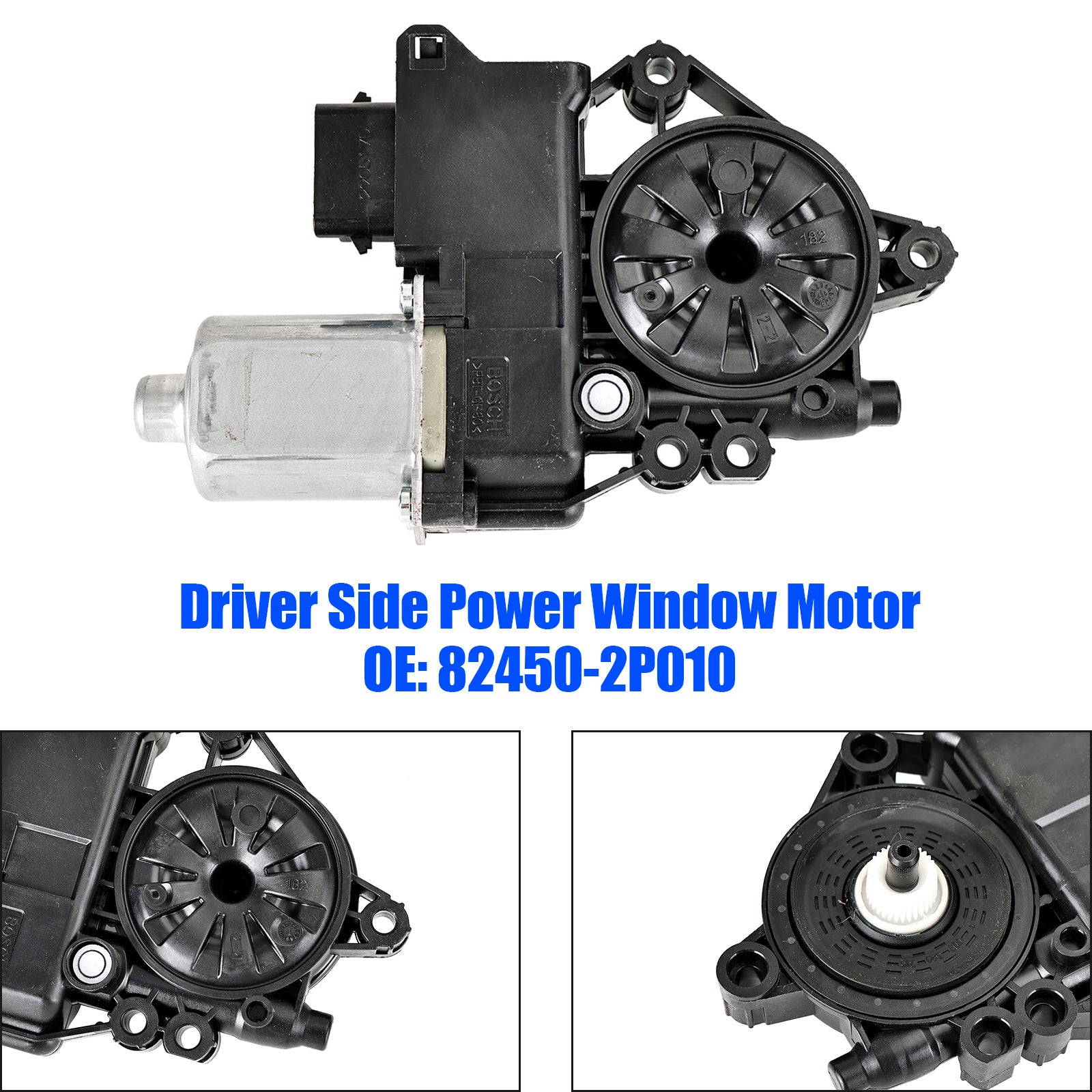 Kia Sorento 2011-2015 82450-2P010 Front Driver Side Power Window Motor