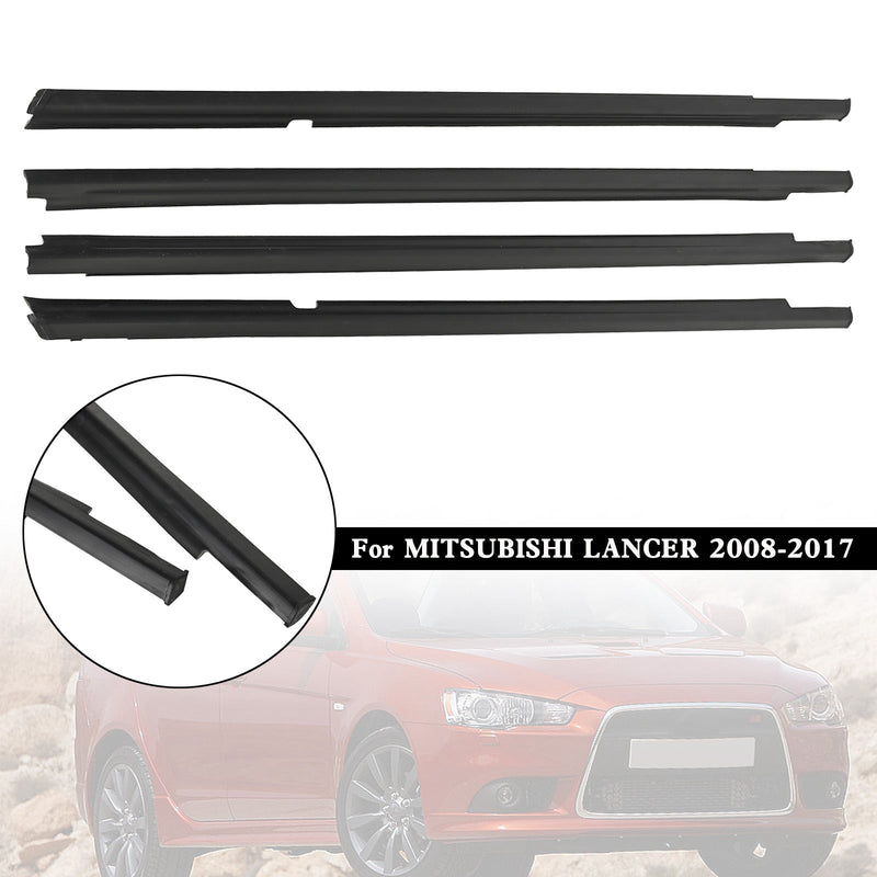 Mitsubishi Lancer 2008-2017 Juego de cinturones de puerta con burlete 5727A005 5727A006 Fedex Express