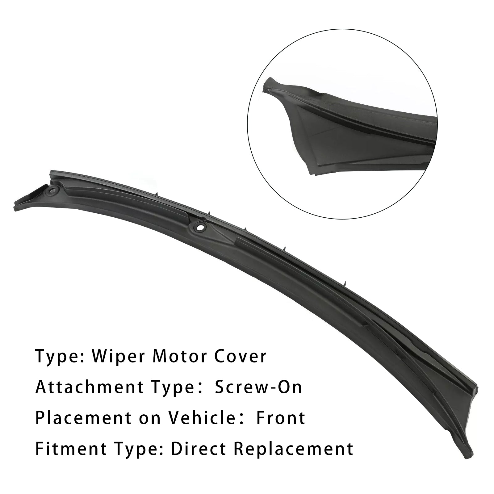 BMW M3 E46 323I 328I 96-2006 용 하단 모터 카울 커버 윈드 실드 와이퍼 그릴