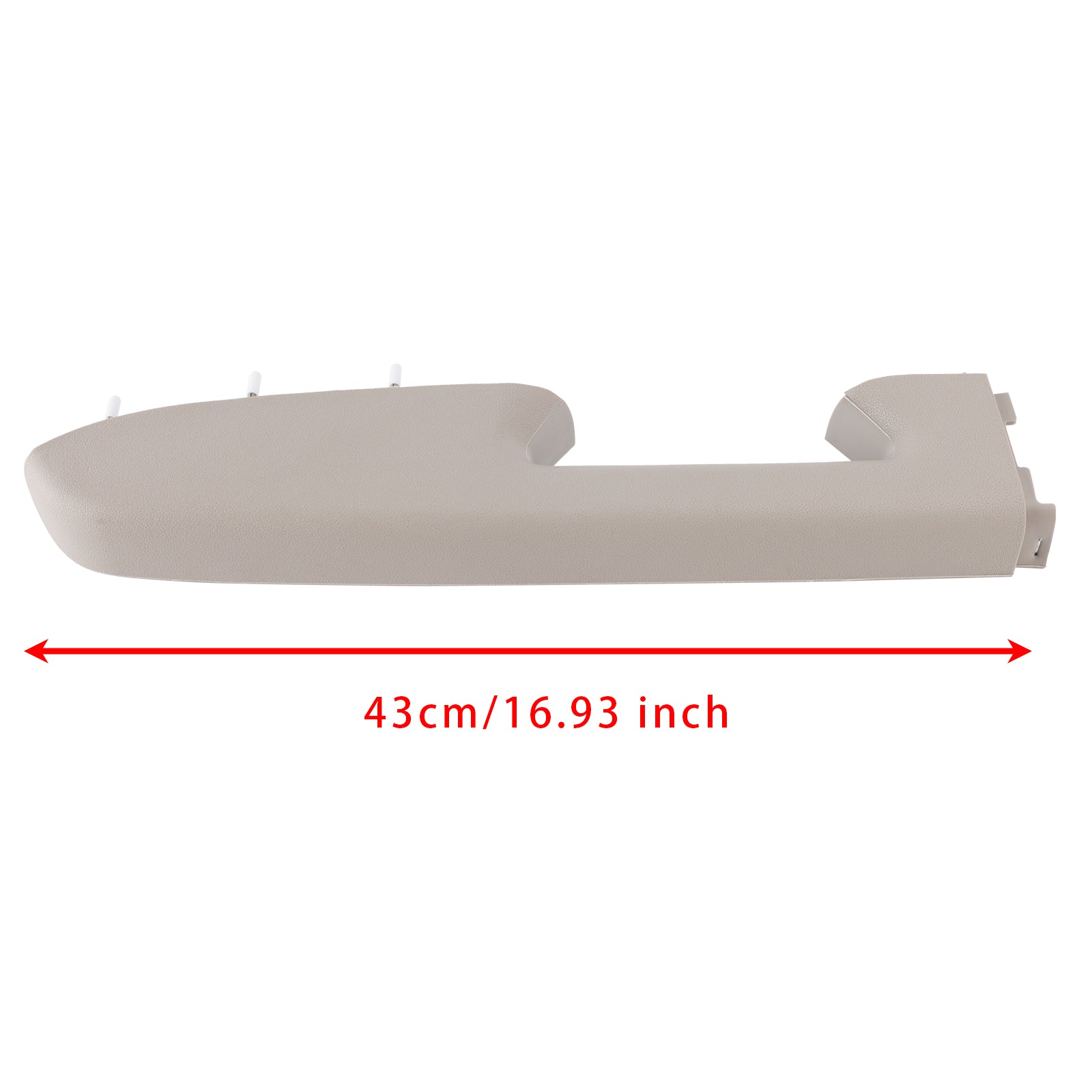 Front Armrest Repair Kit Fit For Chevy Silverado 1500 2500HD 3500HD 10-2014 Gray