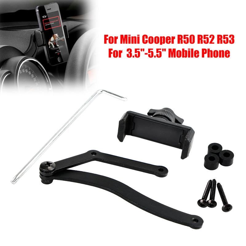 360▲Rotation Car Mobile Phone Holder Mount for Mini Cooper R50 R52 R53