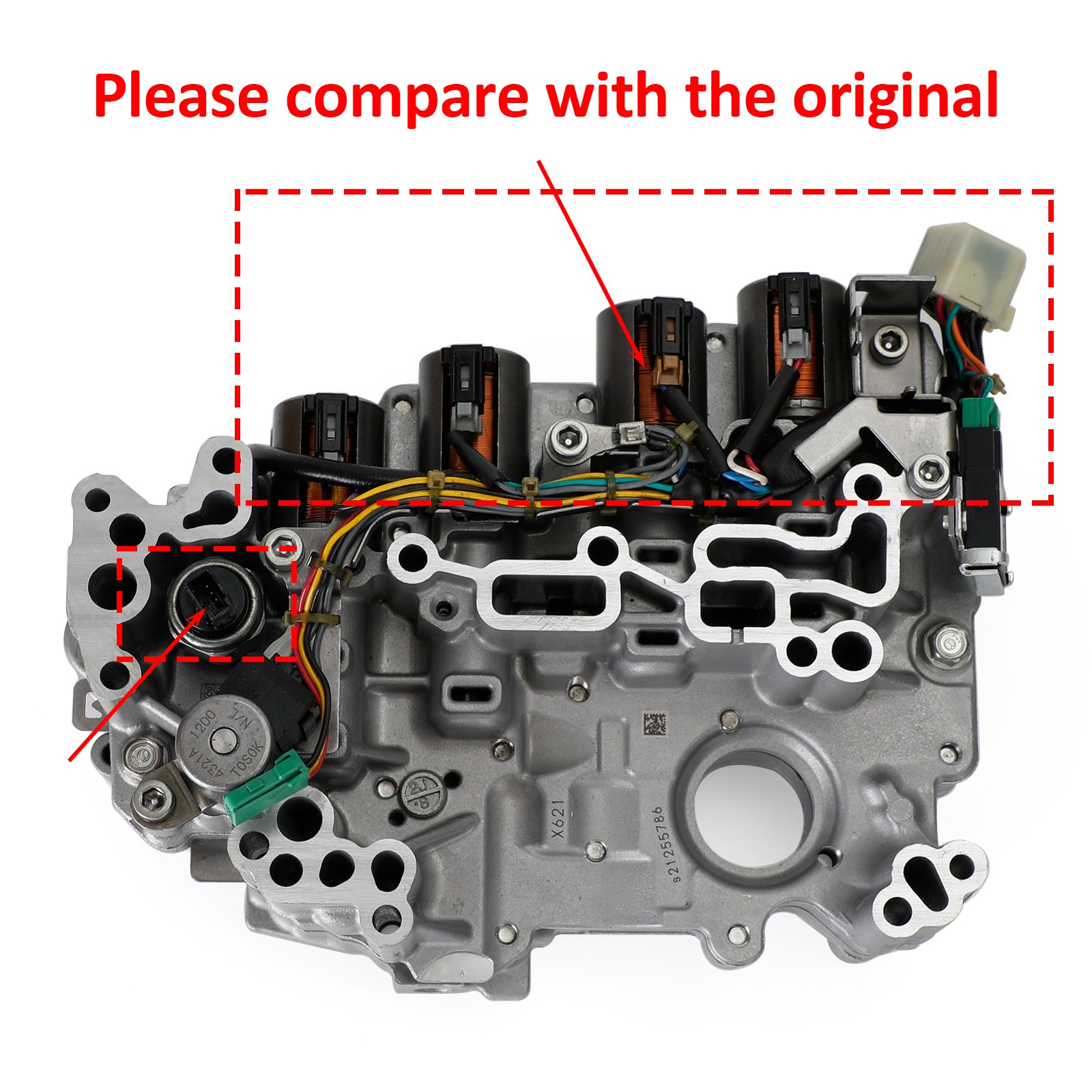 2014-2015 نيسان نوت وفيرسا نوت RE0F11A JF015E CVT صمام نقل الجسم عام