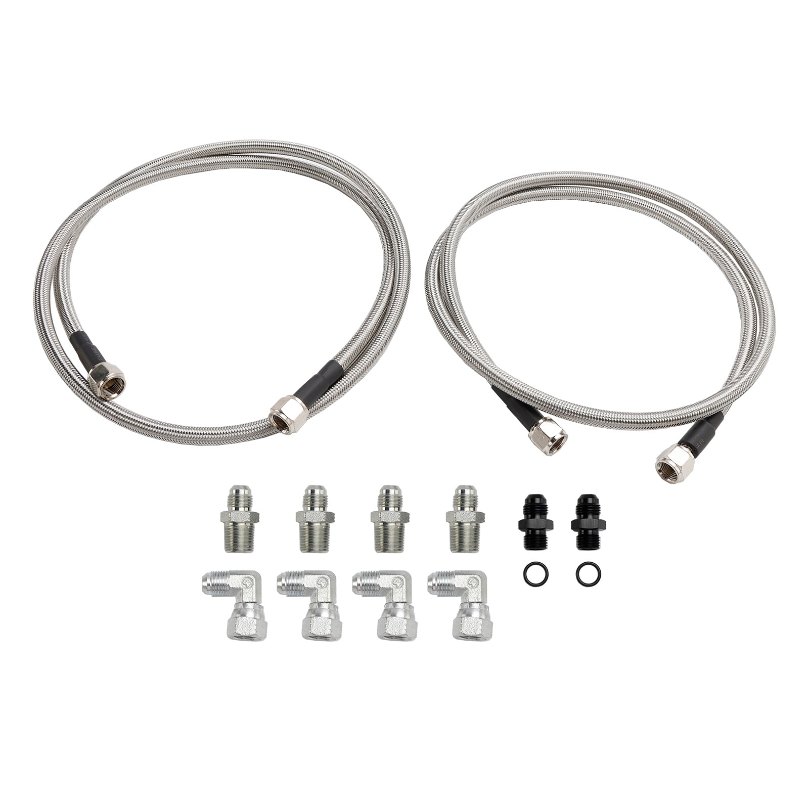 GM 4L60E 4L65E Automatic Transmission Cooler Lines Kit 6-AN Hose Line Kit