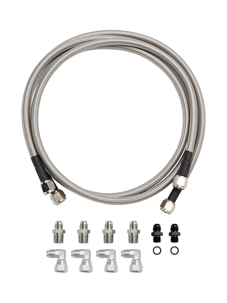 GM 4L60E 4L65E Automatic Transmission Cooler Lines Kit 6-AN Hose Line Kit