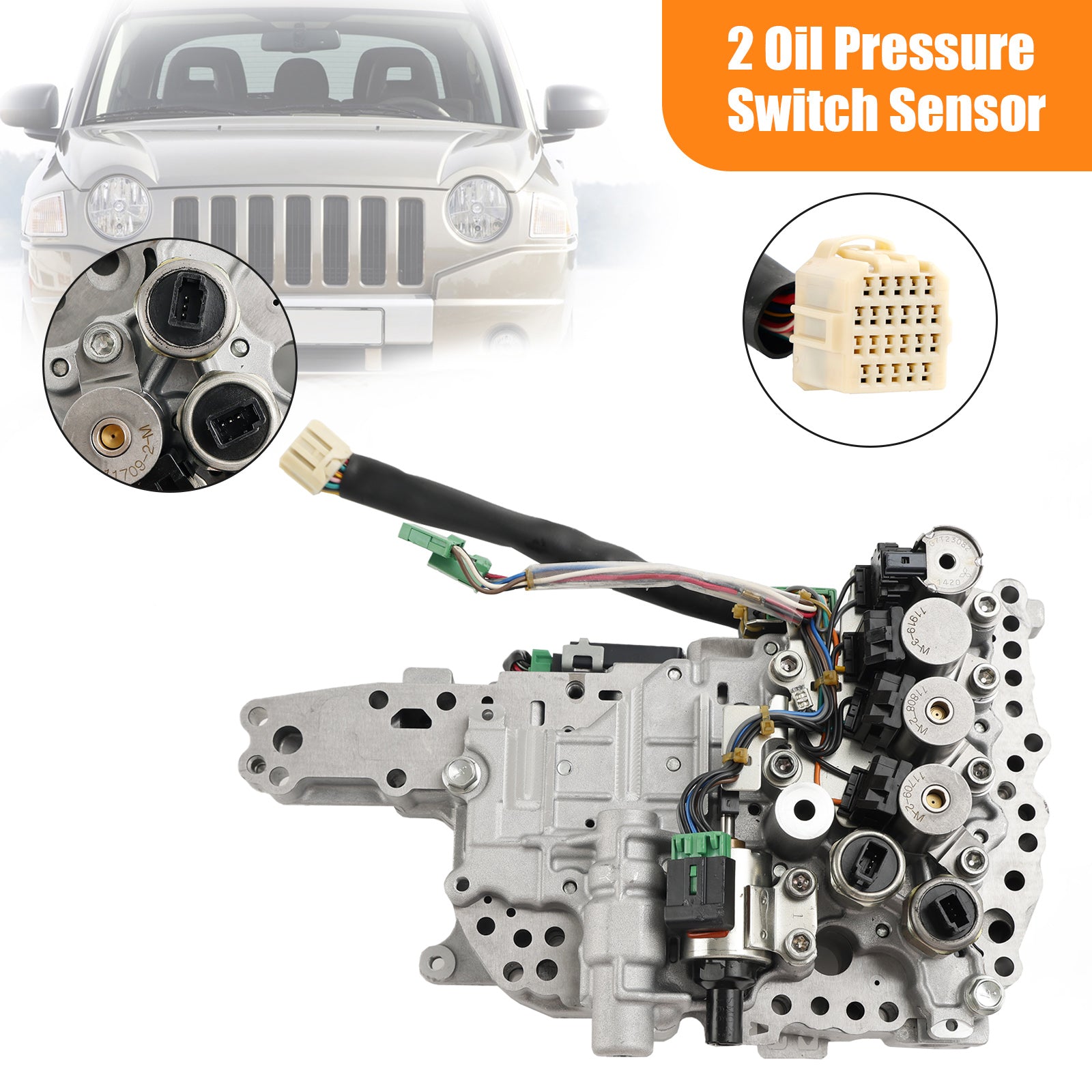 ناقل الحركة بصمام CVT JF011E RE0F10A لسيارة جيب باتريوت كومباس 2007-2017