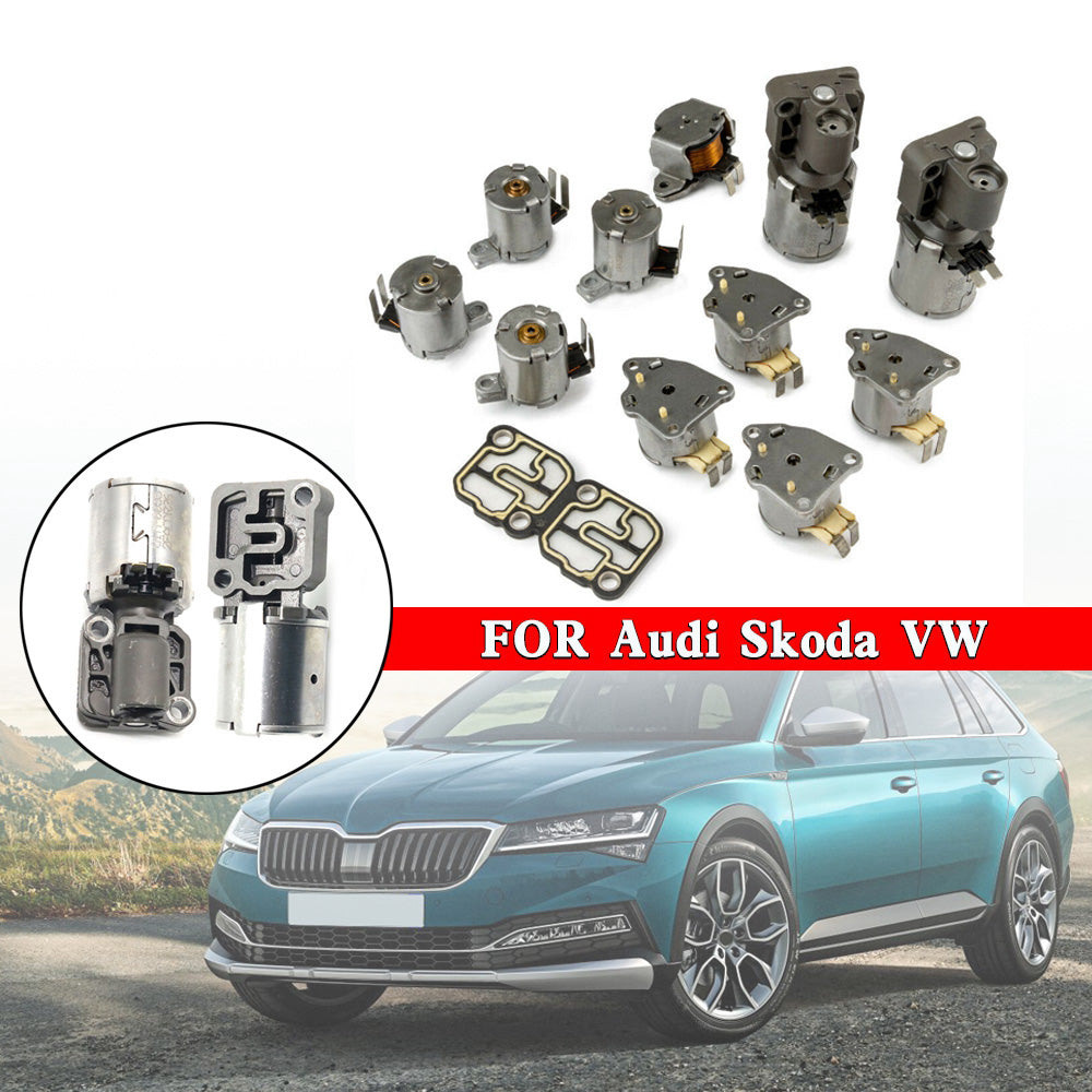 New 02E Automatic Transmission Solenoids 6speed Kit DQ250 DSG FOR Audi Skoda VW Fedex Express