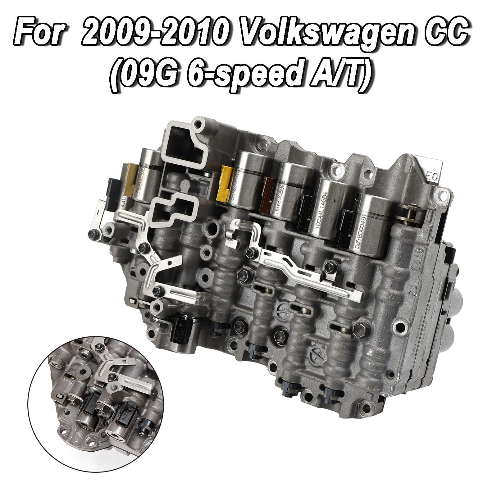 2009-2010 Volkswagen CC (09G 6-speed A/T) 09G TF-60SN Automatic Transmission Valve Body