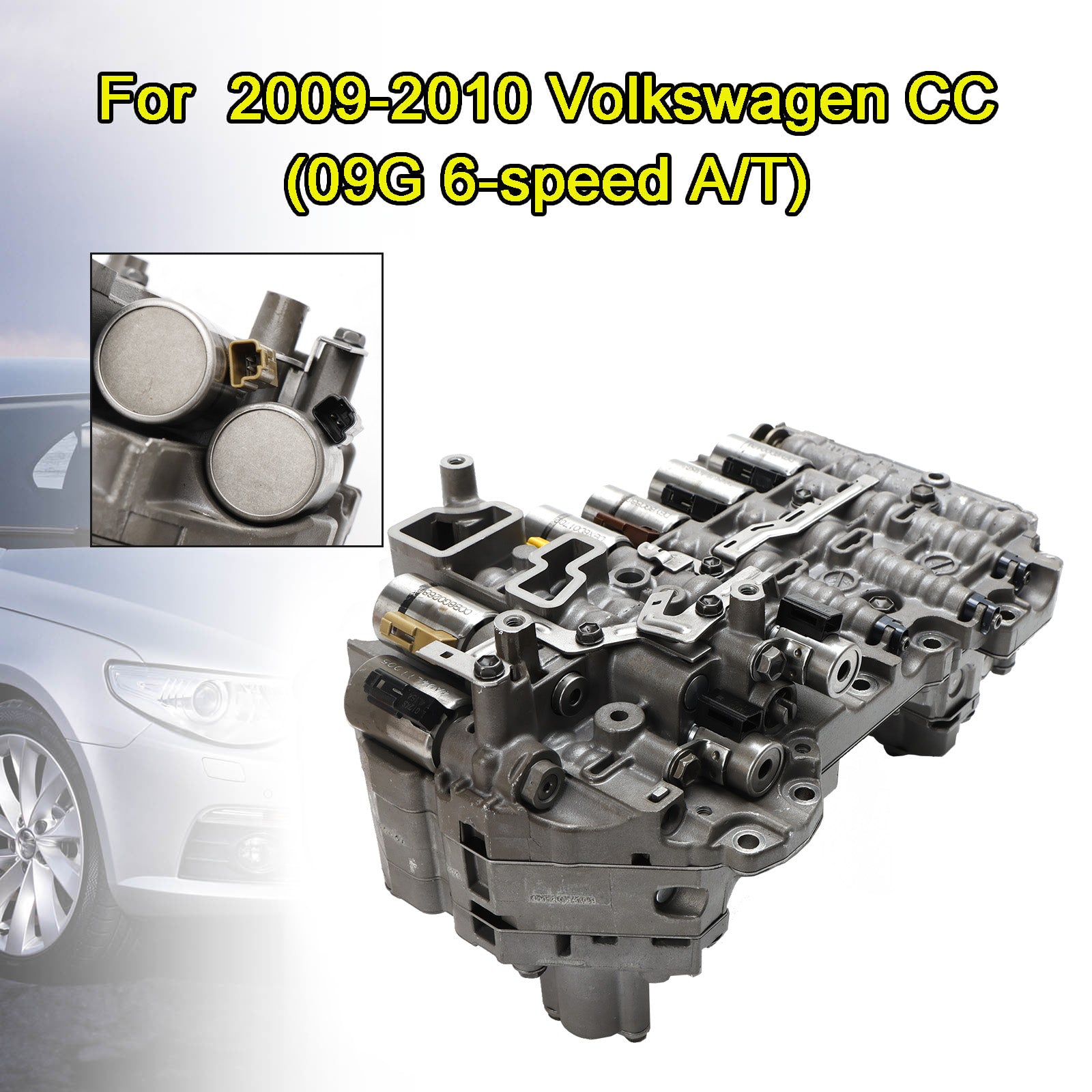 2003-2008 Audi TT 6 SP F/AWD L4 1.8L 2.0L 3.2L 09G TF-60SN Automatic Transmission Valve Body