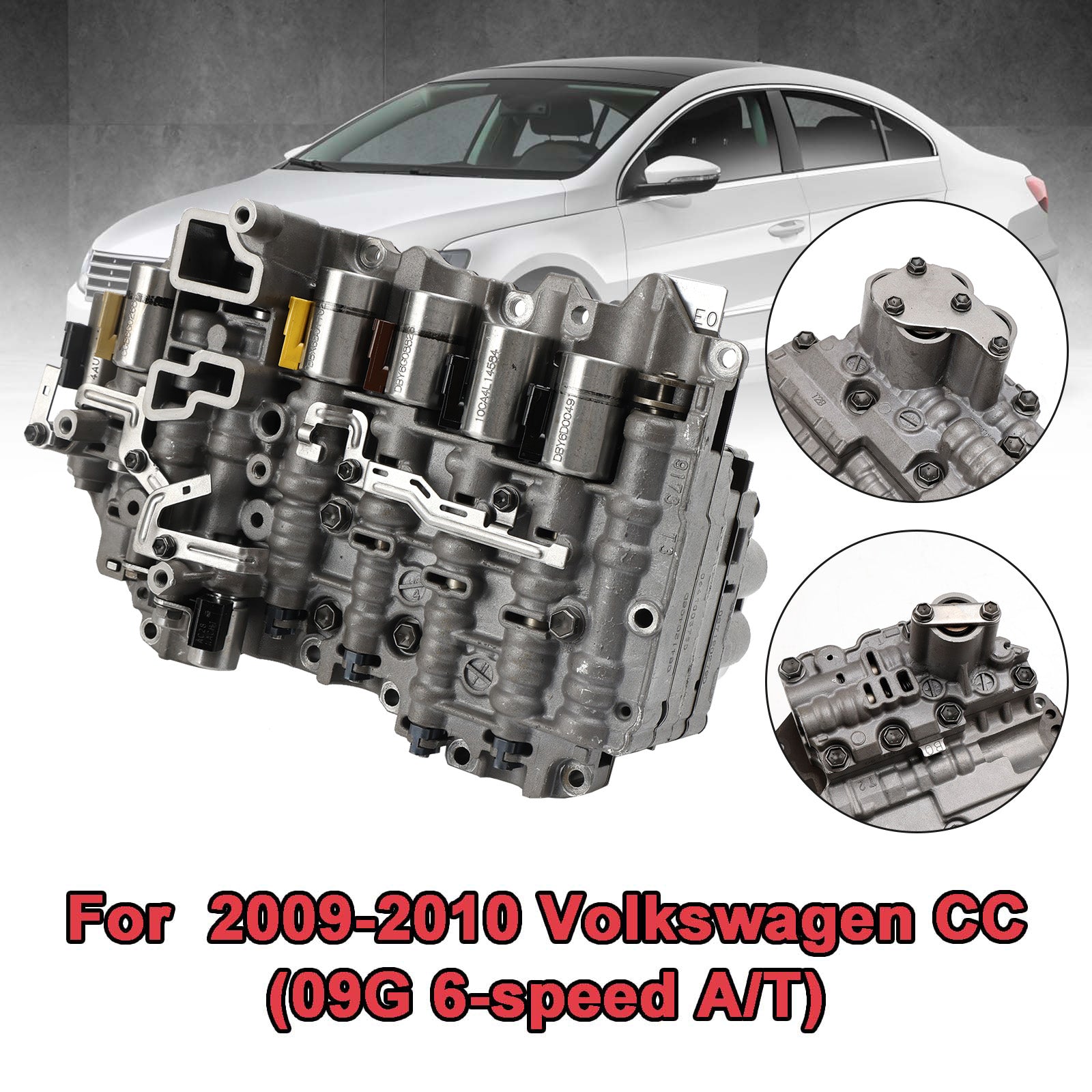 2003-2008 Audi TT 6 SP F/AWD L4 1.8L 2.0L 3.2L 09G TF-60SN Automatic Transmission Valve Body