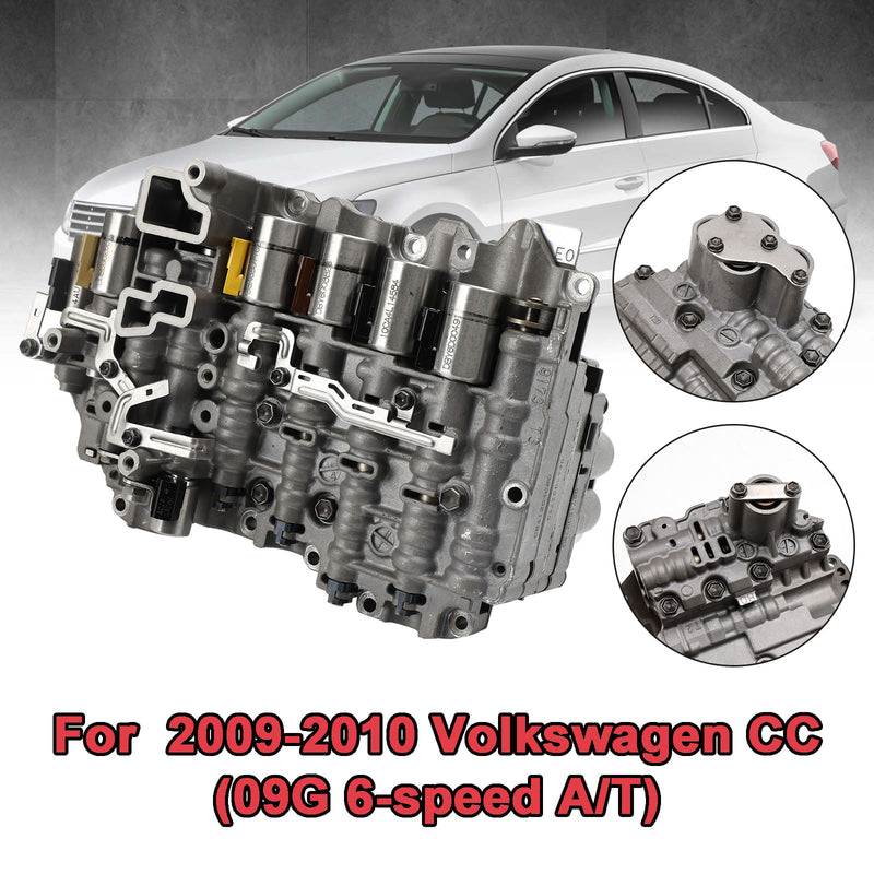 2003-2010 Volkswagen New Beetle (09G 6 velocidades A/T, 4 y 5 cilindros solamente) Cuerpo de válvula de transmisión automática 09G TF-60SN