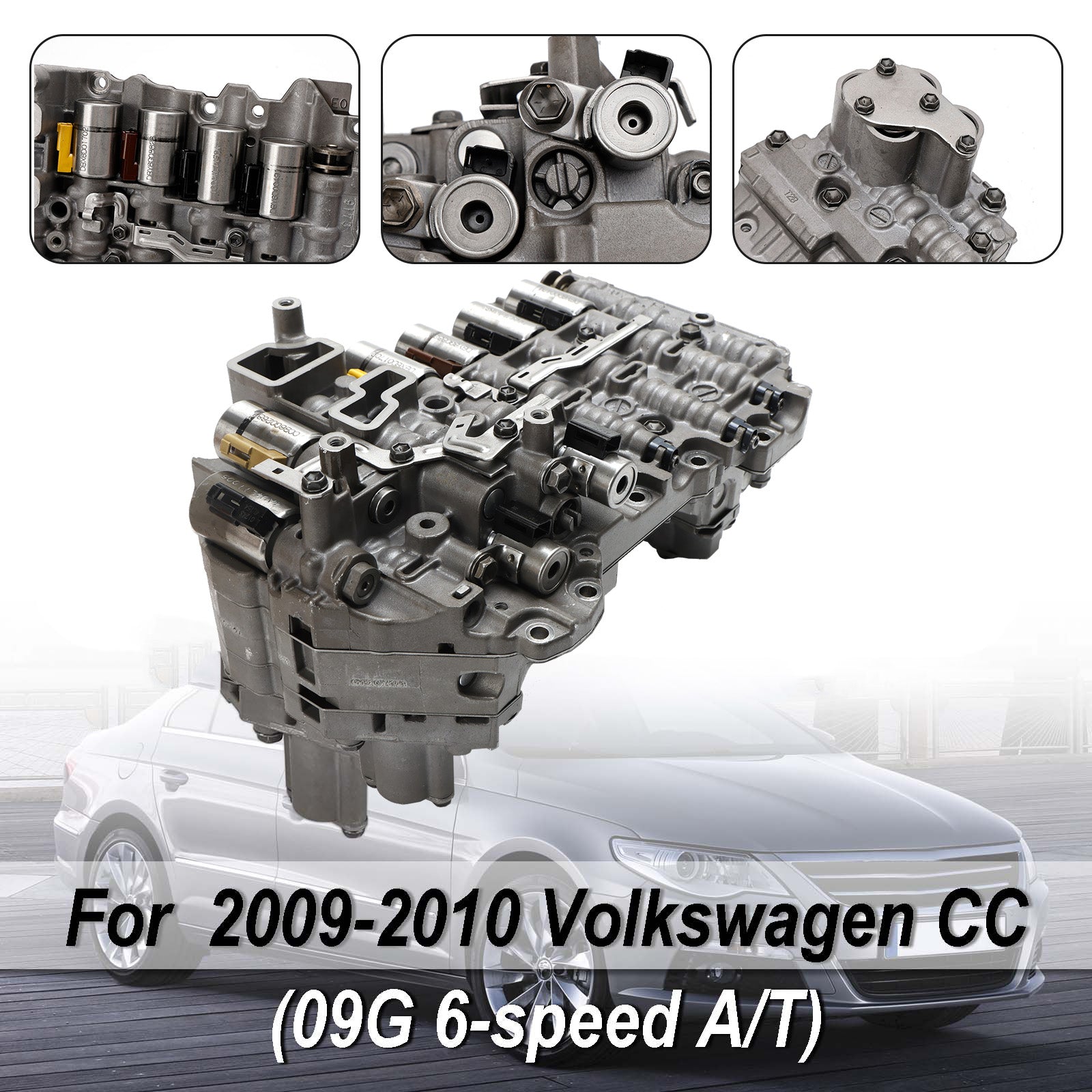 2003-2008 Audi TT 6 SP F/AWD L4 1.8L 2.0L 3.2L 09G TF-60SN Automatic Transmission Valve Body