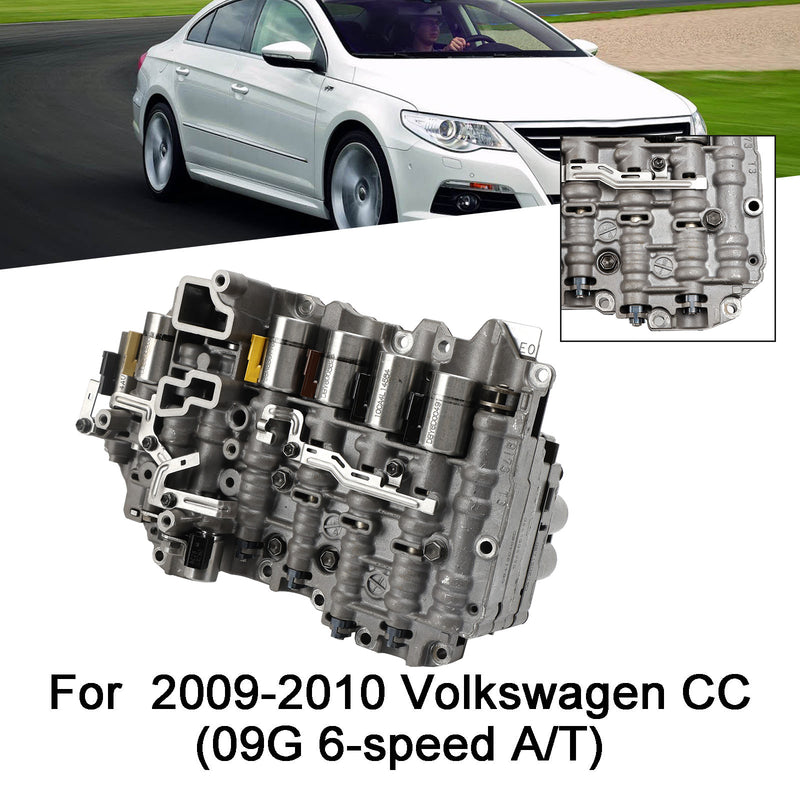 2003-2008 Audi TT 6 SP F/AWD L4 1.8L 2.0L 3.2L 09G TF-60SN Automatic Transmission Valve Body