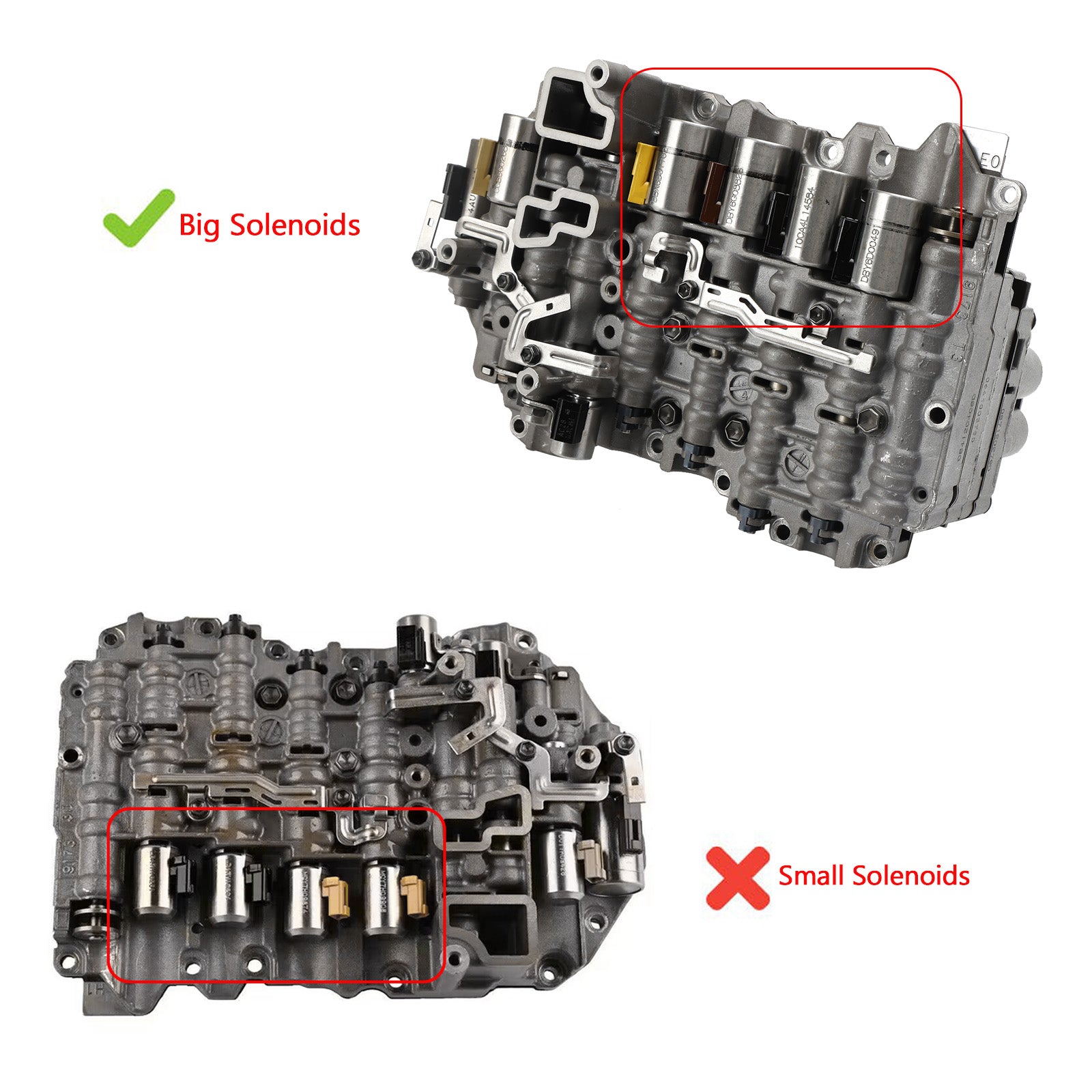 2005-2010 Volkswagen Jetta 2.5L (09G 6-speed A/T, including SportWagen) 09G TF-60SN Automatic Transmission Valve Body