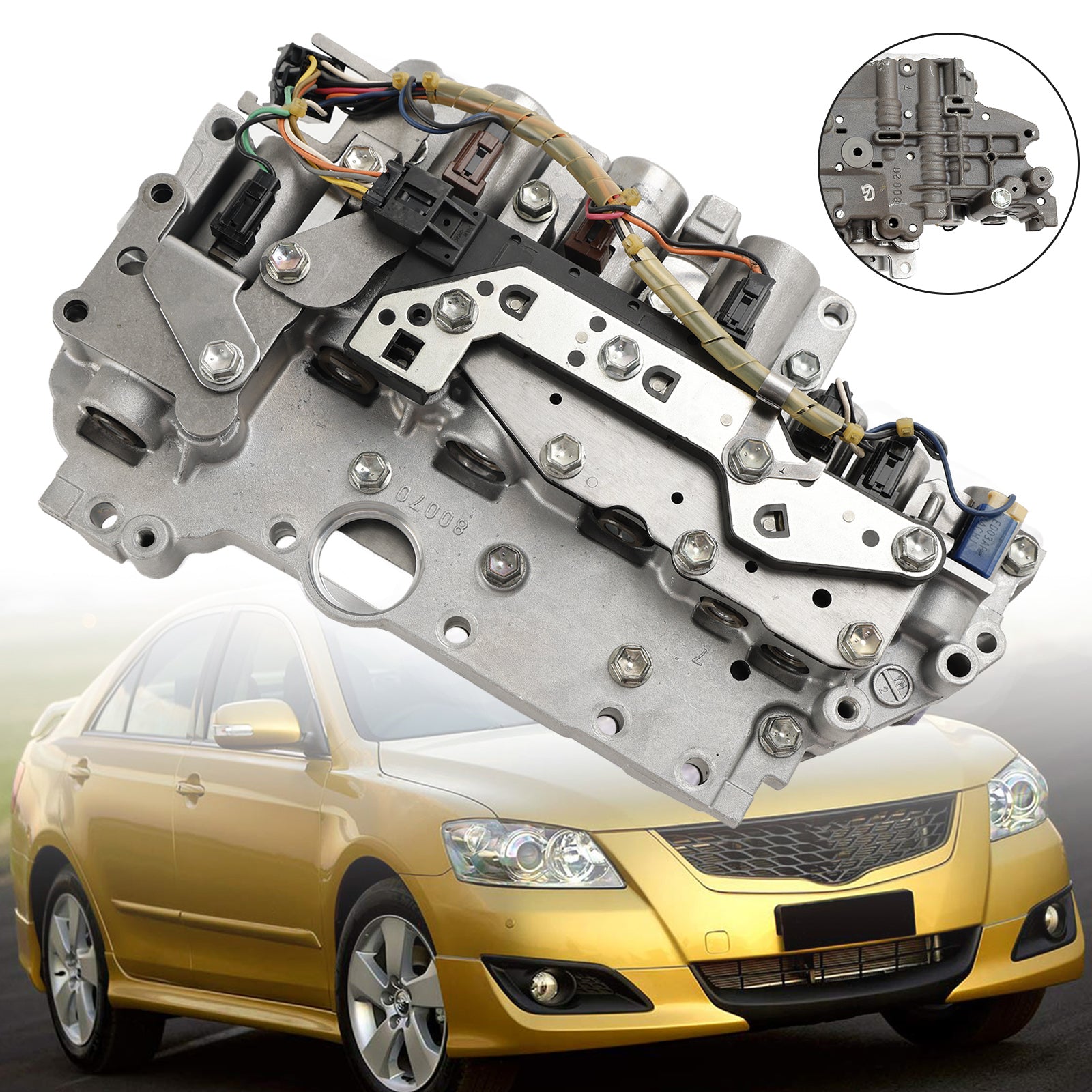 2006-2011 Toyota Aurion Estima LEXU-S ES350 V6 3.5L Camry L4 2.5L Transmission Valve body U660E w/7 Solenoid