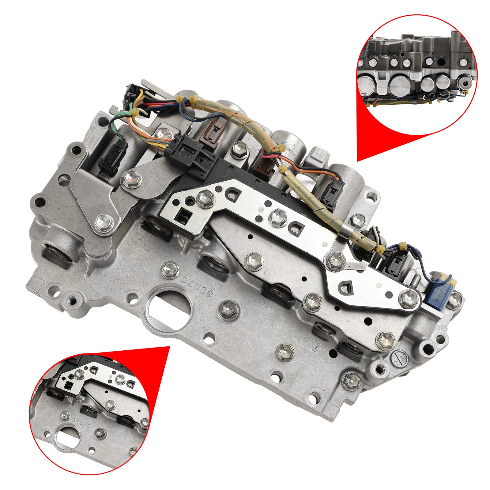 2006-2011 Toyota Aurion Estima LEXU-S ES350 V6 3.5L Camry L4 2.5L Transmission Valve body U660E w/7 Solenoid