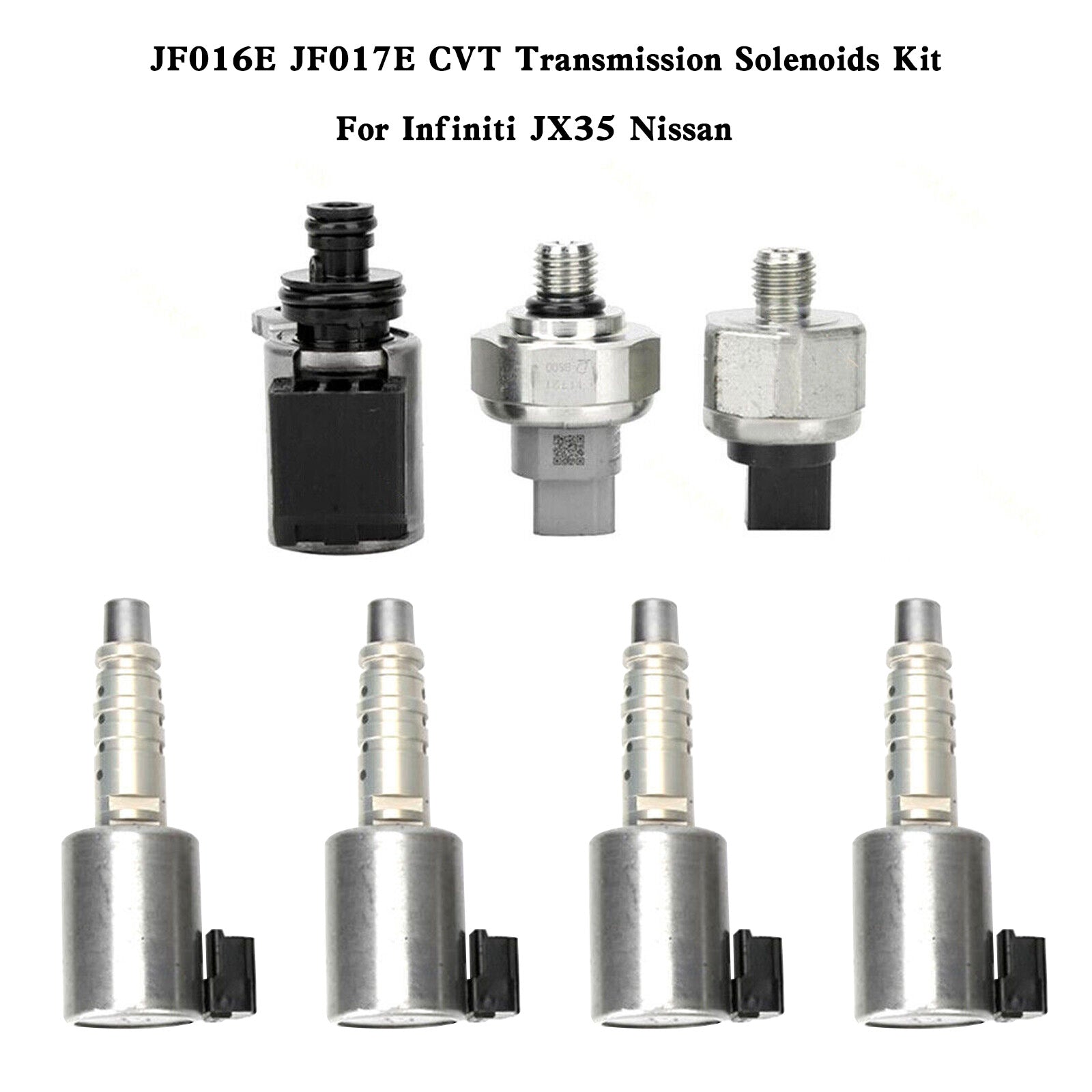 Kit de solenoides de transmisión CVT JF016E JF017E para Infiniti JX35 Nissan