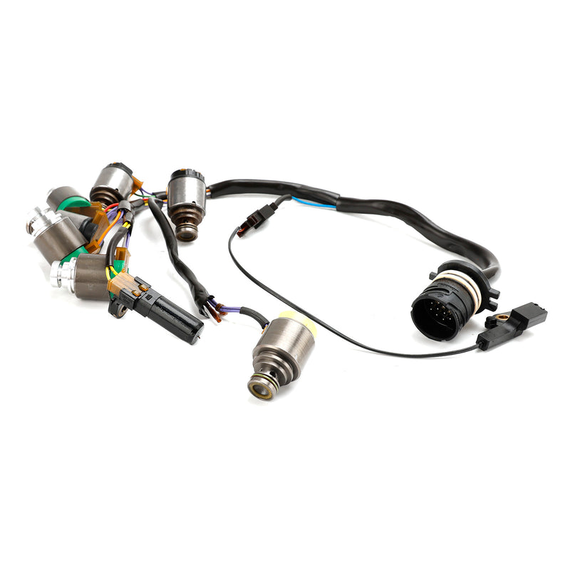 Audi (ZF5HP-19FL, FLA( 01V) 1995-ON) 7 solenoides de transmisión 5HP19 con arnés interno