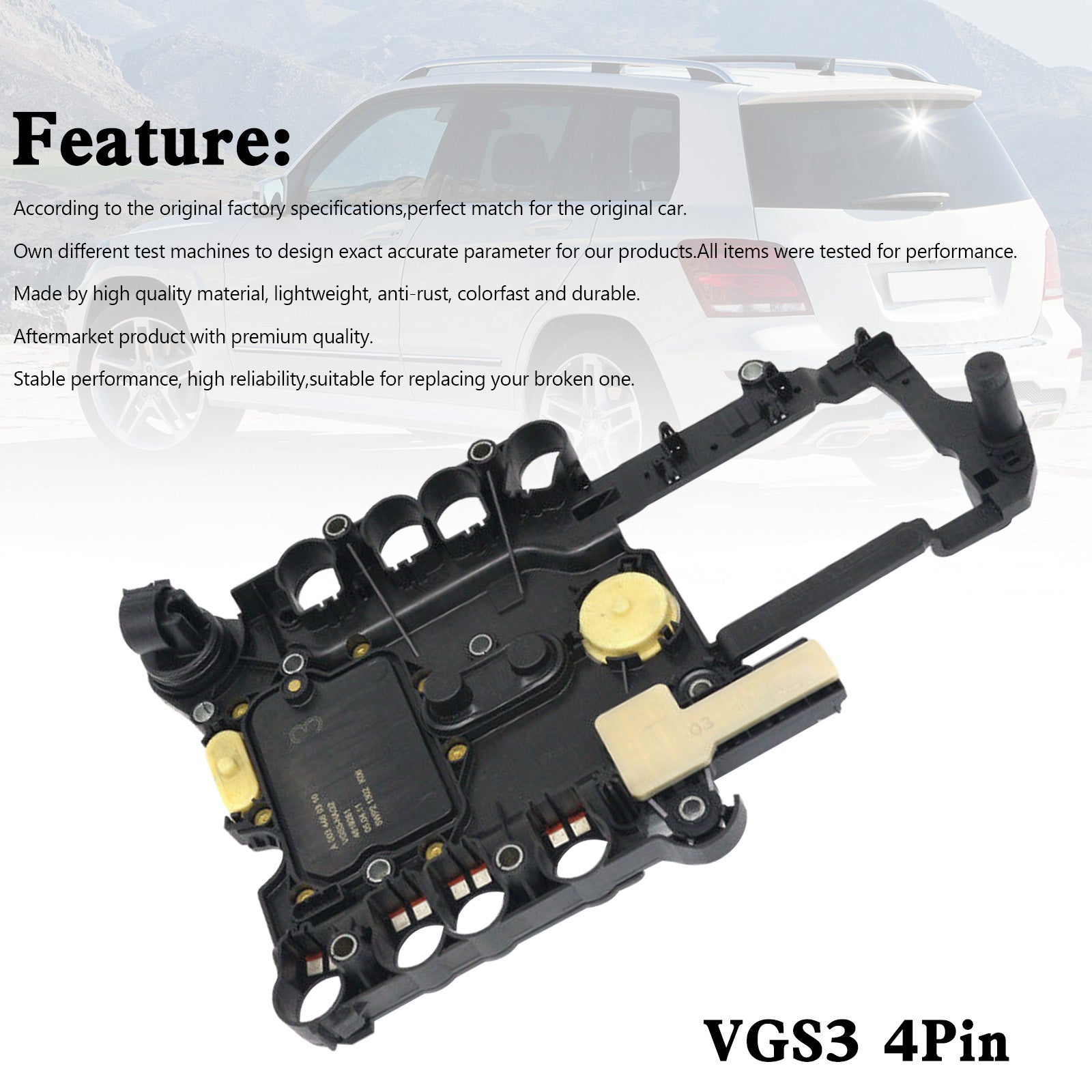 Pre-Programmed Conductor Plate VGS3 A0034460310 For Mercedes 7G Tronic 722.9