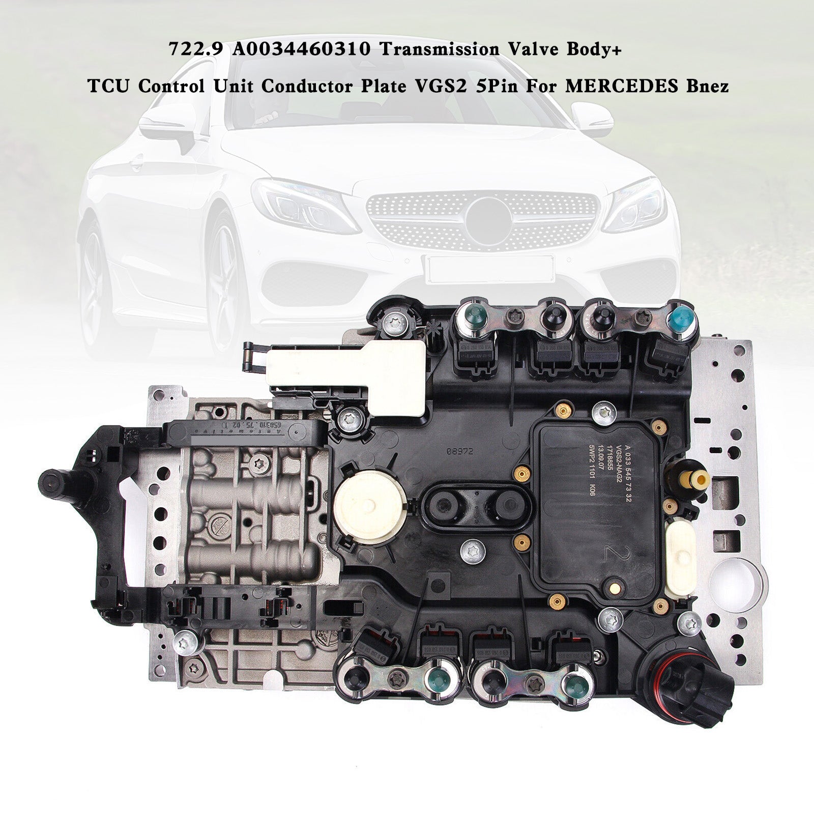mercedes-benzエンジン専門工場―内燃機業務等 722.9 A0034460310 Transmission Valve Body+ TCU Control Unit For MERCED