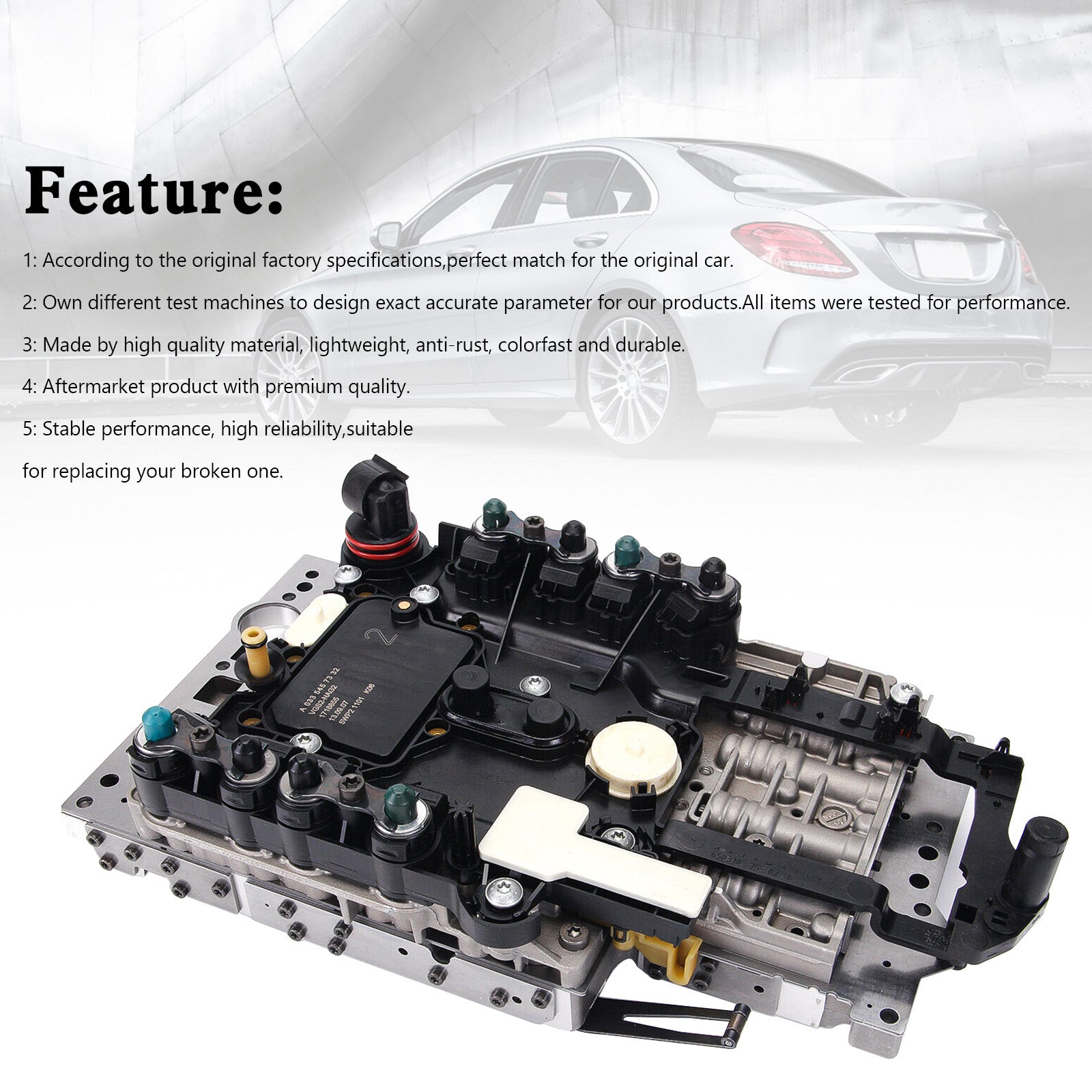 722.9 A0034460310 Transmission Valve Body+ TCU Control Unit For MERCEDES Bnez