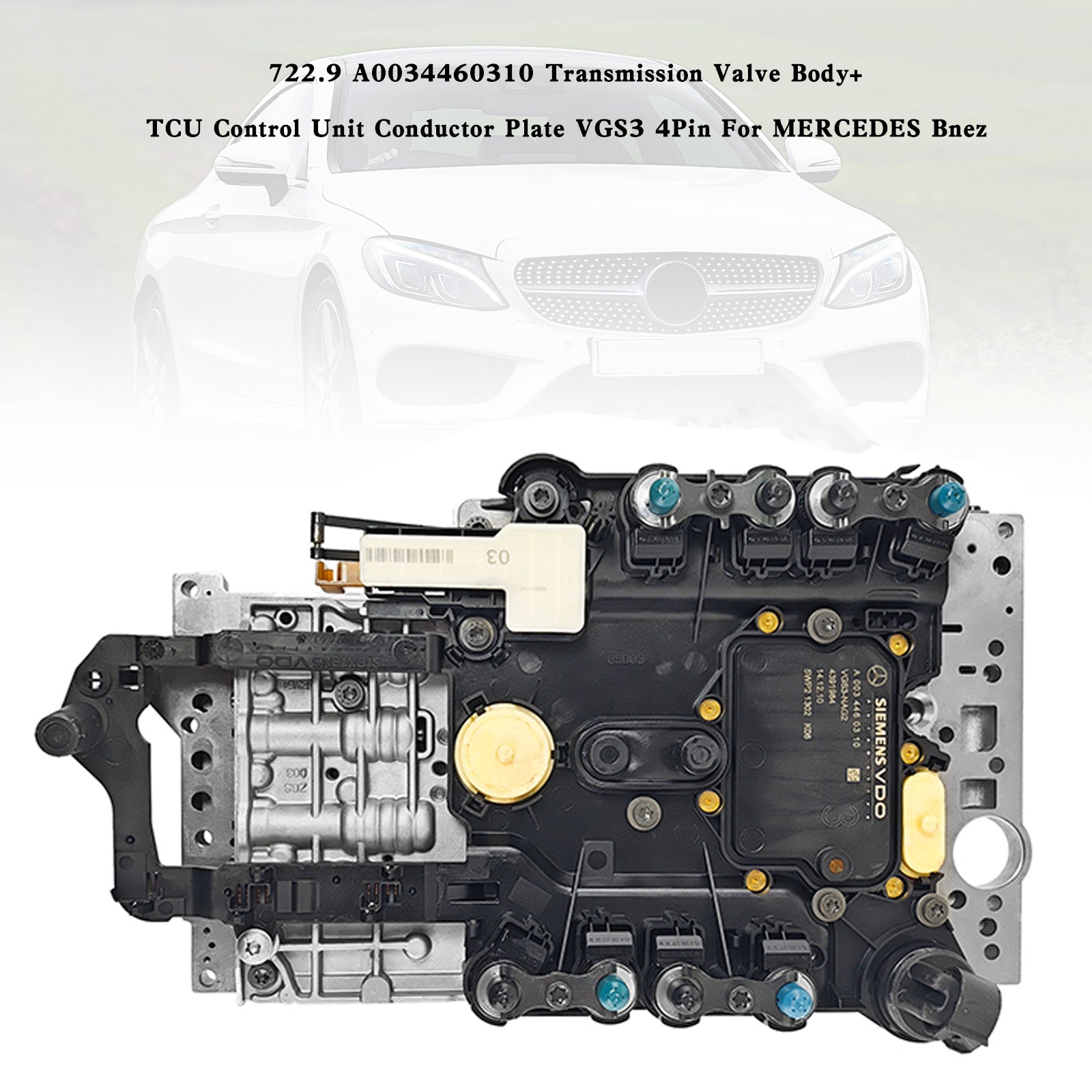 722.9 A0034460310 Transmission Valve Body+ TCU Control Unit For MERCEDES Bnez