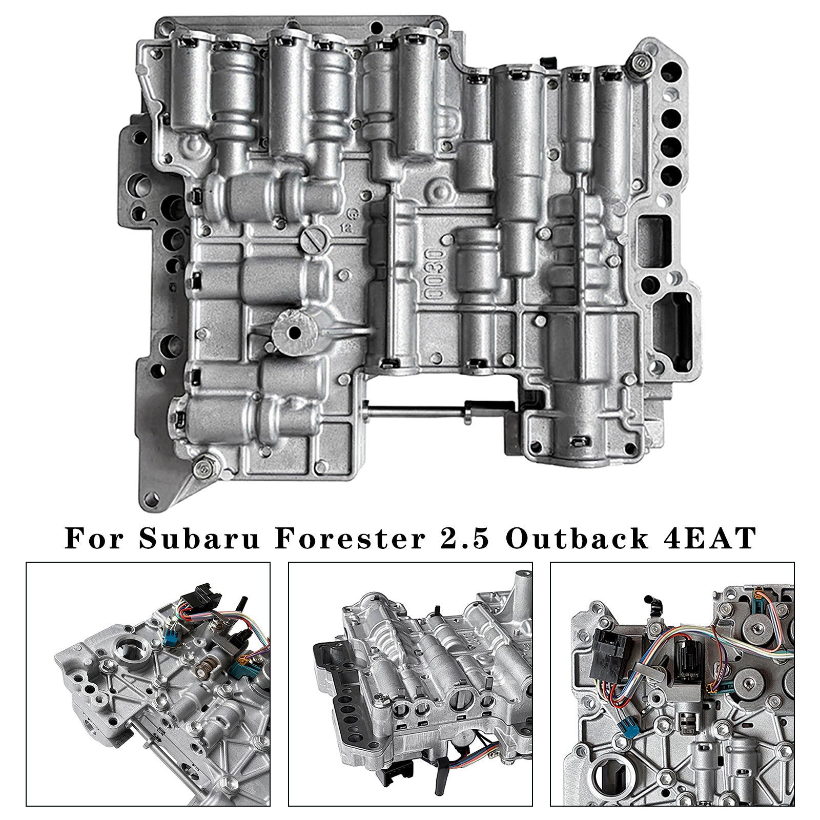 4EAT Transmission Valve Body with Small Solenoids For Subaru Forester Outback Impreza
