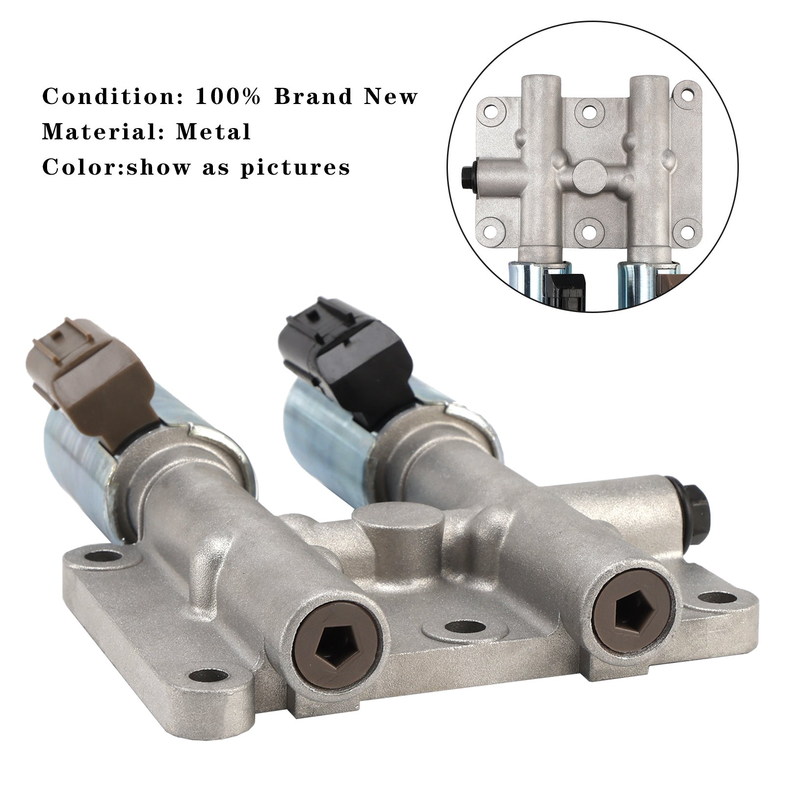 Transmission Dual Linear Solenoid Valve 28250-PLX-305 For Honda Civic 2001-2005