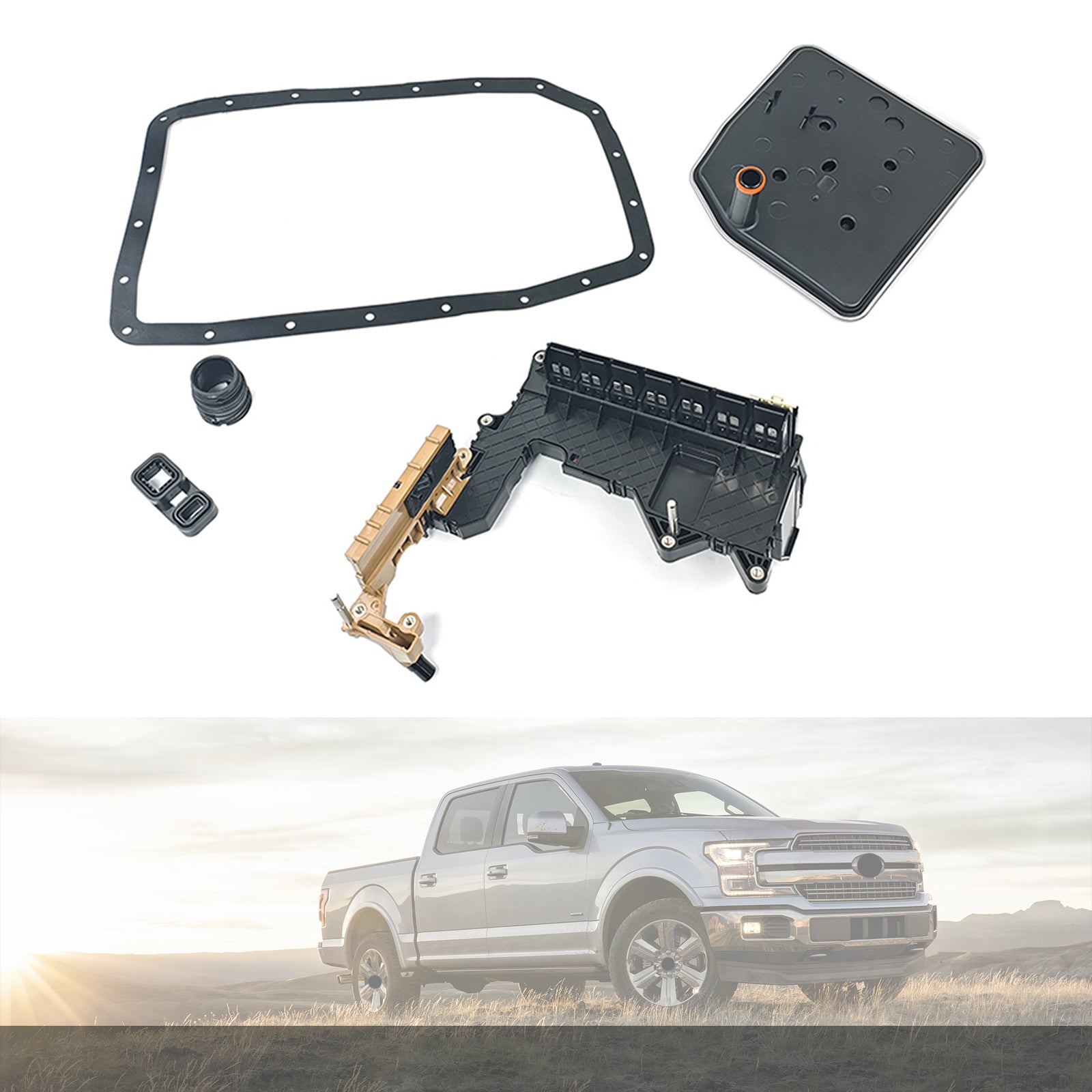 2012-2017 Lincoln Navigator TCM Transmission Lead Frame Valve Body Module Connector Seal Filter