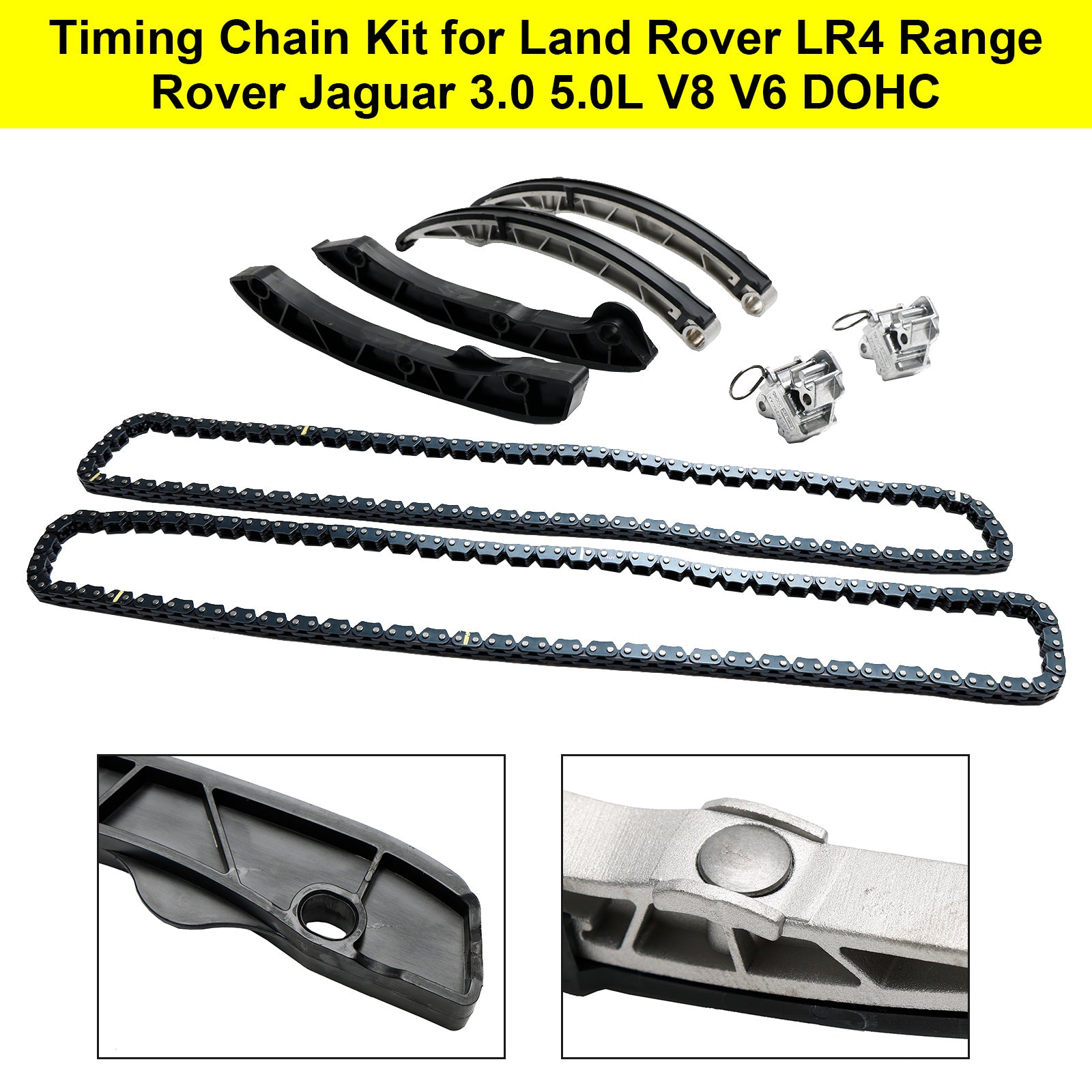 2010-2016 Land Rover LR4 / Discovery 4 Timing Chain Kit DOHC LR051008 LR072638 LR051011 LR051012 LR051013 LR032048 Fedex Express