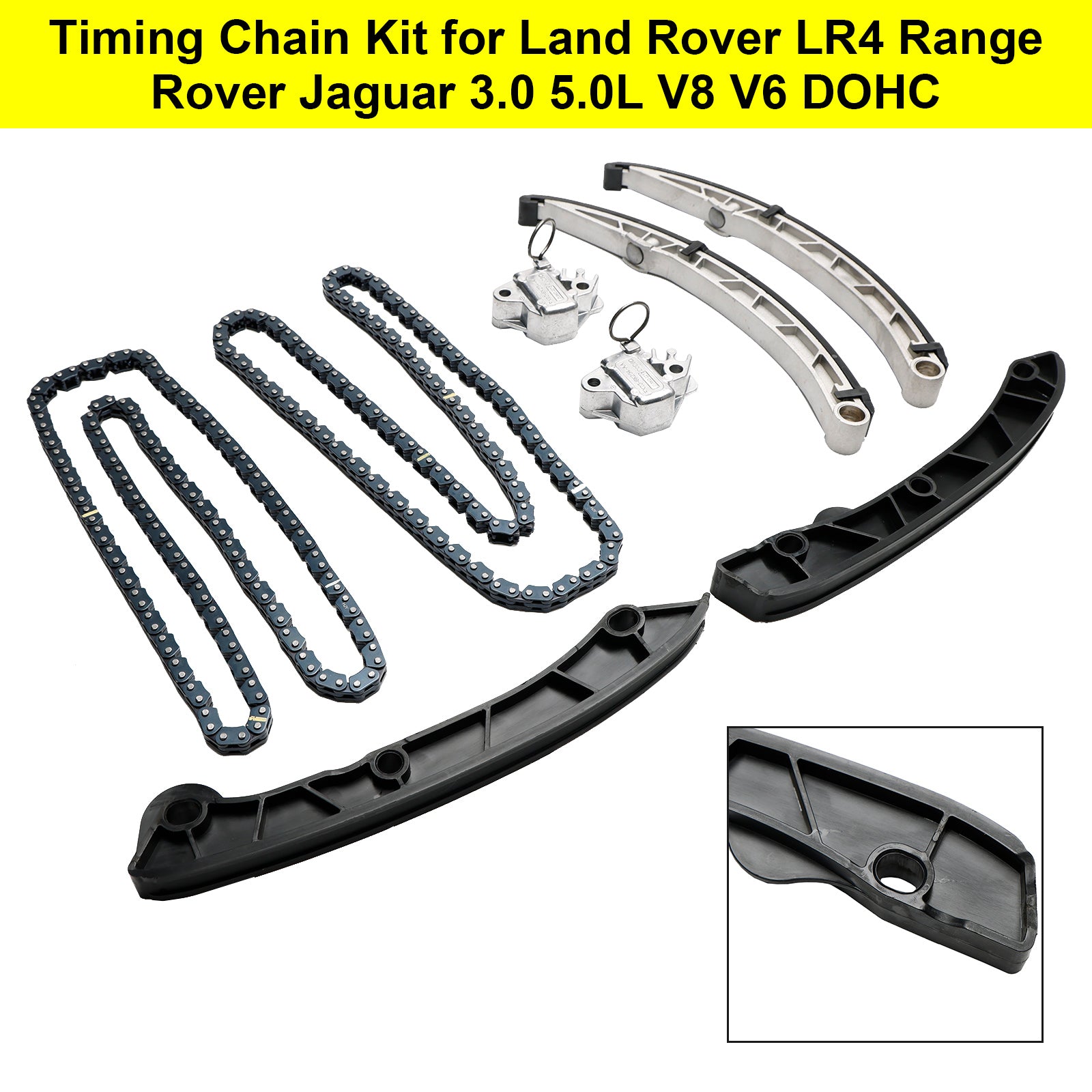 2010-2016 Land Rover LR4 / Discovery 4 Timing Chain Kit DOHC LR051008 LR072638 LR051011 LR051012 LR051013 LR032048 Fedex Express