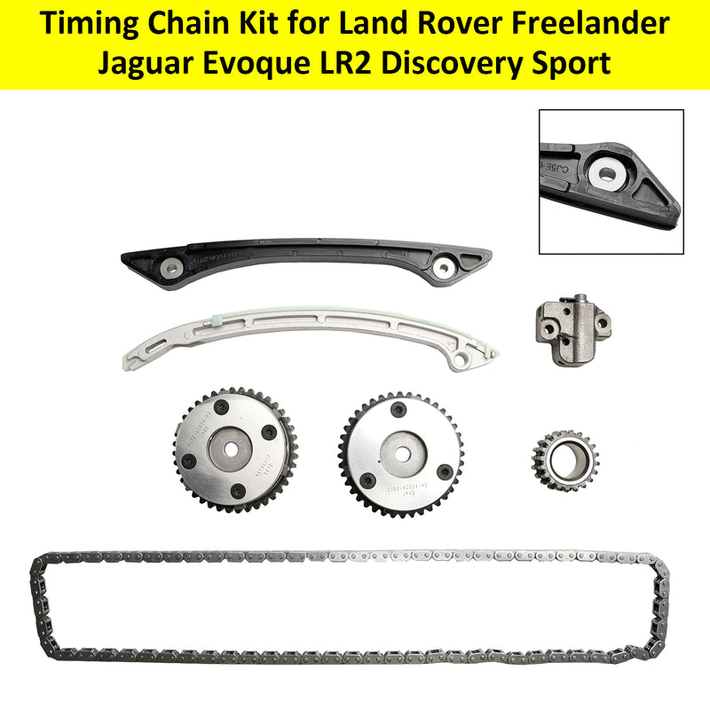 2006-2014 Land Rover LR2 / Freelander 2 Timing Chain Kit LR025632 LR025000 LR095137 LR024999 LR033733 LR025263