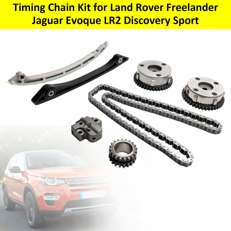 2006-2014 Land Rover LR2 / Freelander 2 Kit de cadena de distribución LR025632 LR025000 LR095137 LR024999 LR033733 LR025263