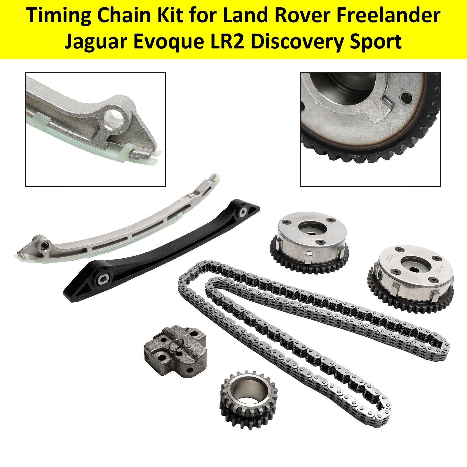 2006-2014 Land Rover LR2 / Freelander 2 Timing Chain Kit LR025632 LR025000 LR095137 LR024999 LR033733 LR025263