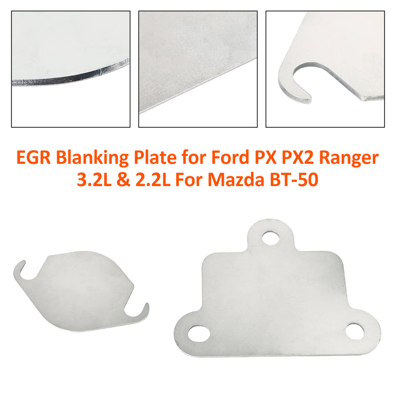 Placa enfriadora EGR apta para Ford PX PX2 Ranger 3.2L y 2.2L para Mazda BT-50