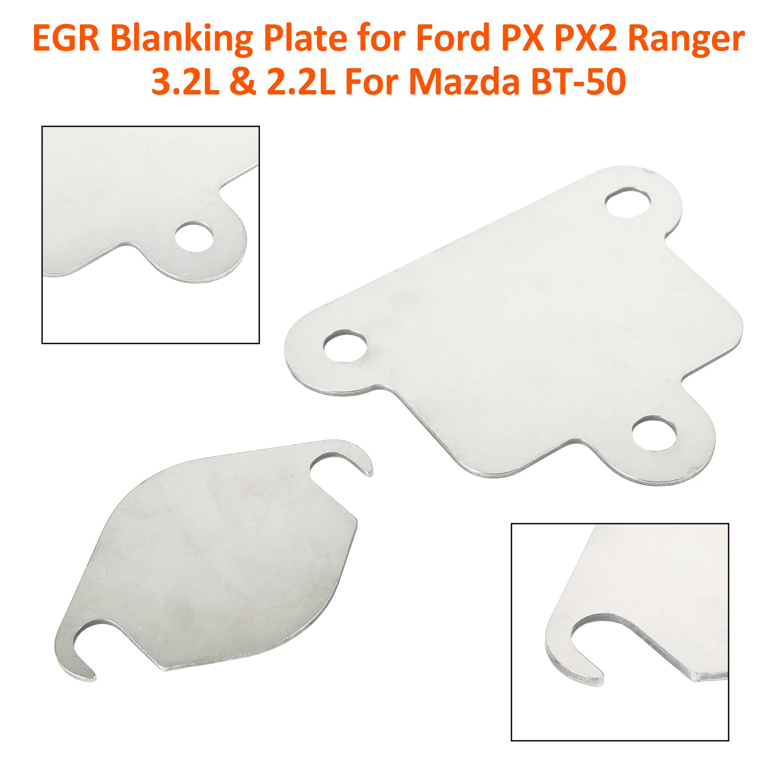 EGR Cooler Plate Fit For Ford PX PX2 Ranger 3.2L & 2.2L For Mazda BT-50