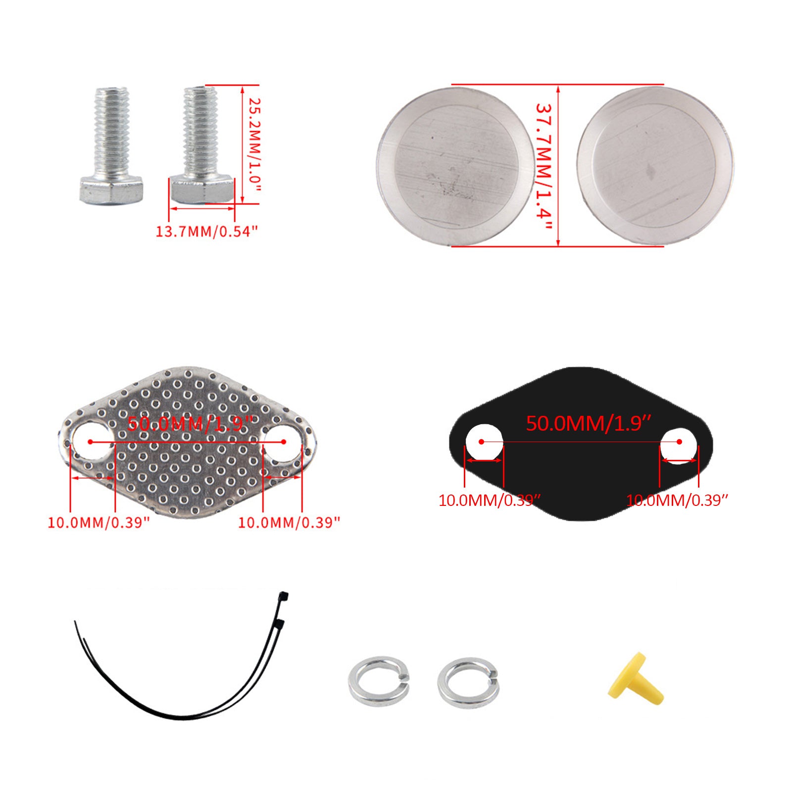 EGR تقطيع مجموعة فارغة ل BMW M47N2 M57N2 E60 E61 320d 330d 525d 530d 535d