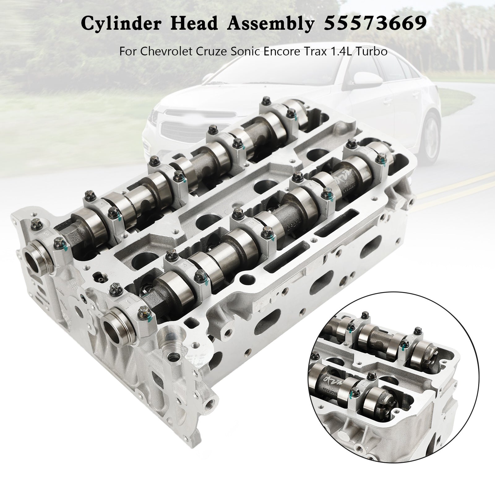 55573669 Cylinder Head Assembly For Chevrolet Cruze Sonic Encore Trax 1.4L Turbo