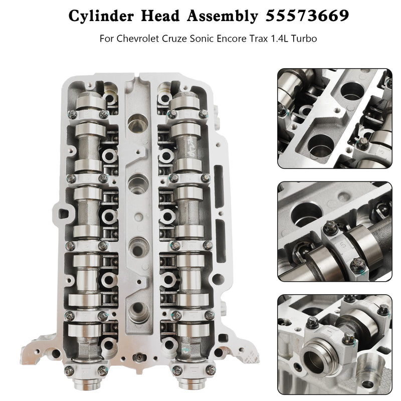 55573669 Cylinder Head Assembly For Chevrolet Cruze Sonic Encore Trax 1.4L Turbo