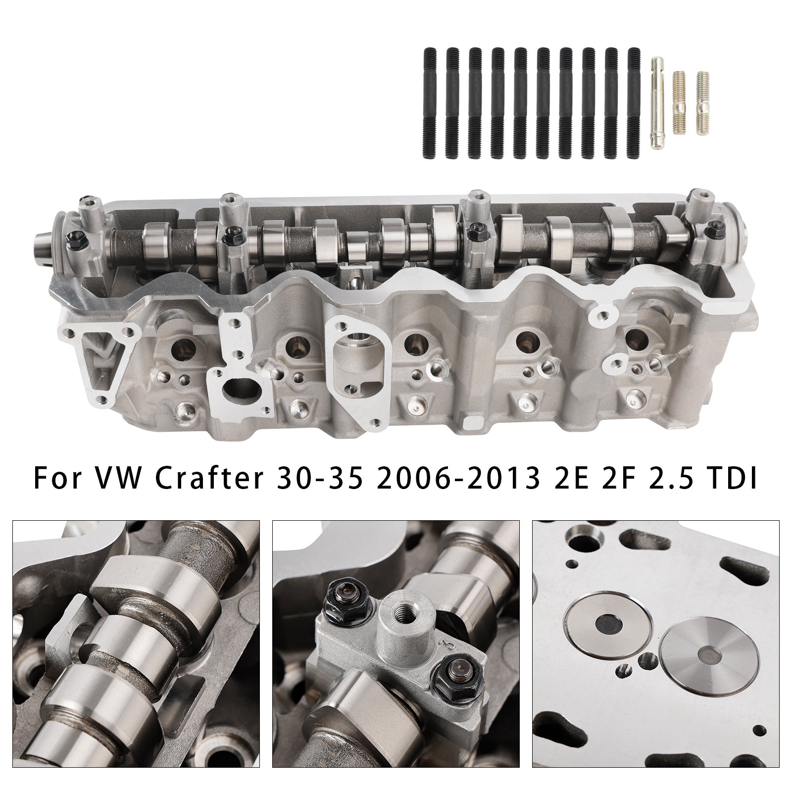 2006-2013 VW Crafter 30-35 2E 2F 2.5 TDI 실린더 헤드 908713 908813 076103351E 908713