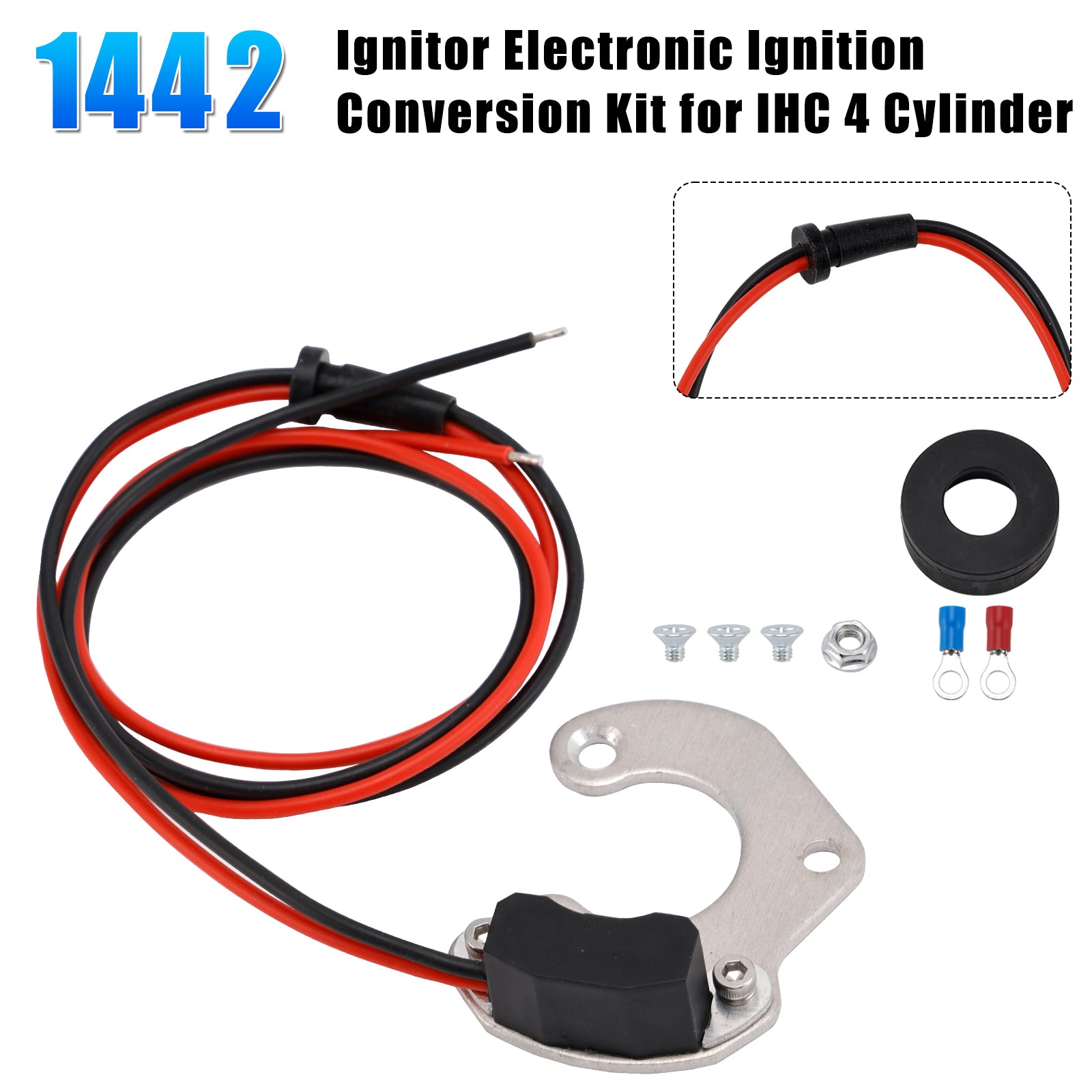 IHC 4 Cylinder 1442 Ignitor Electronic Ignition Conversion Kit