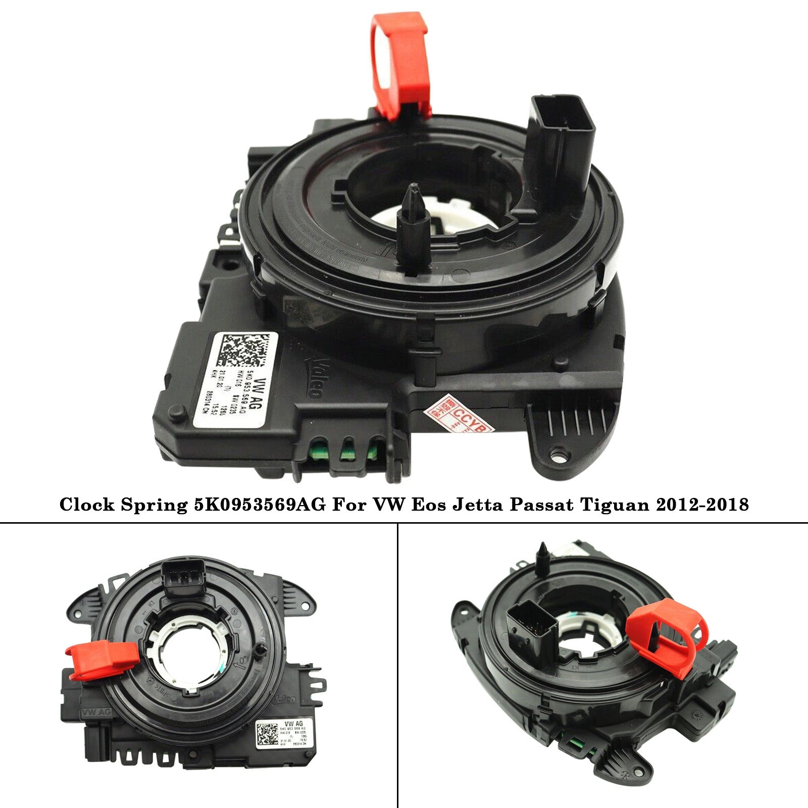 2010 -2015 Volkswagen Tiguan Tulan Seat Altea Leon Resorte de reloj 5K0953569AG 5K0953569AK