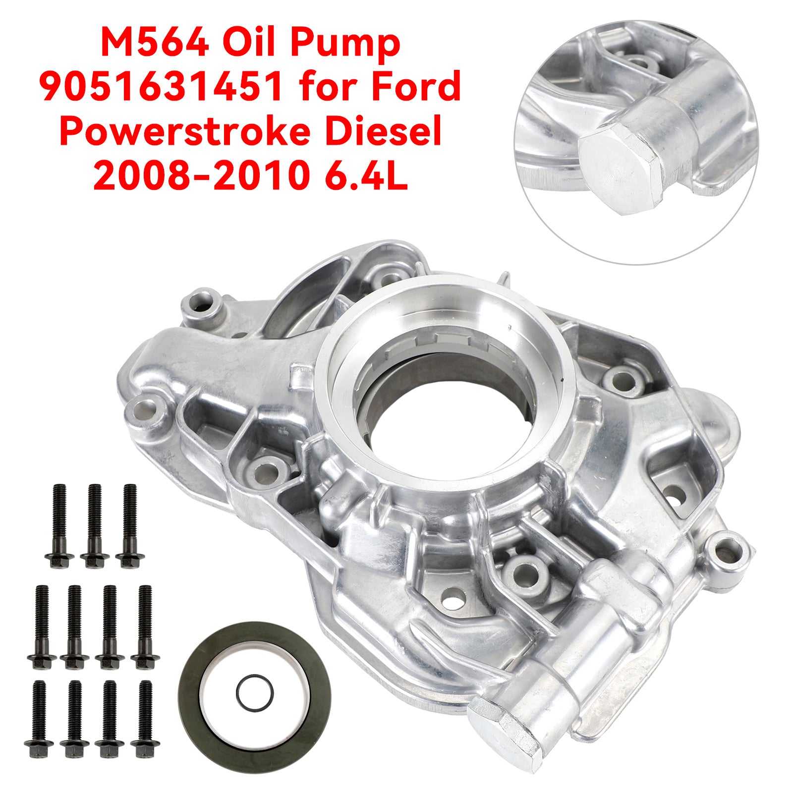 2008-2010 Ford Powerstroke Diesel 6.4L M564 Oil Pump 9051631451